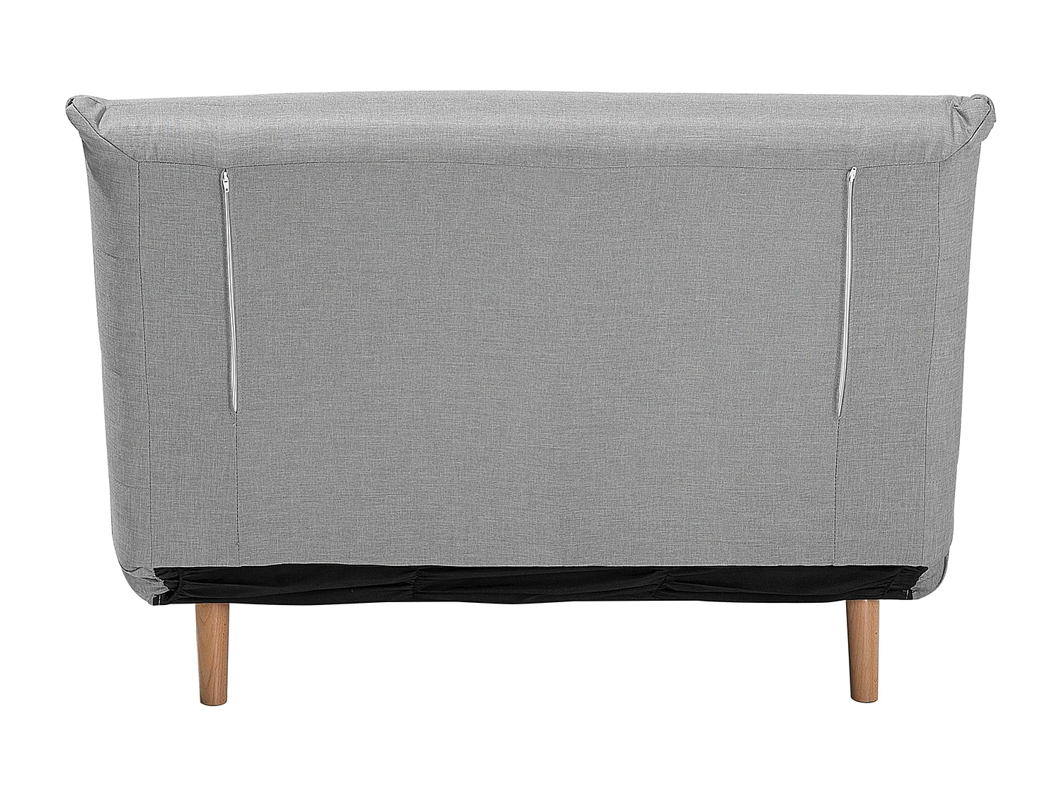 1-Sitzer Schlafsofa SETTEN Stoff Hellgrau