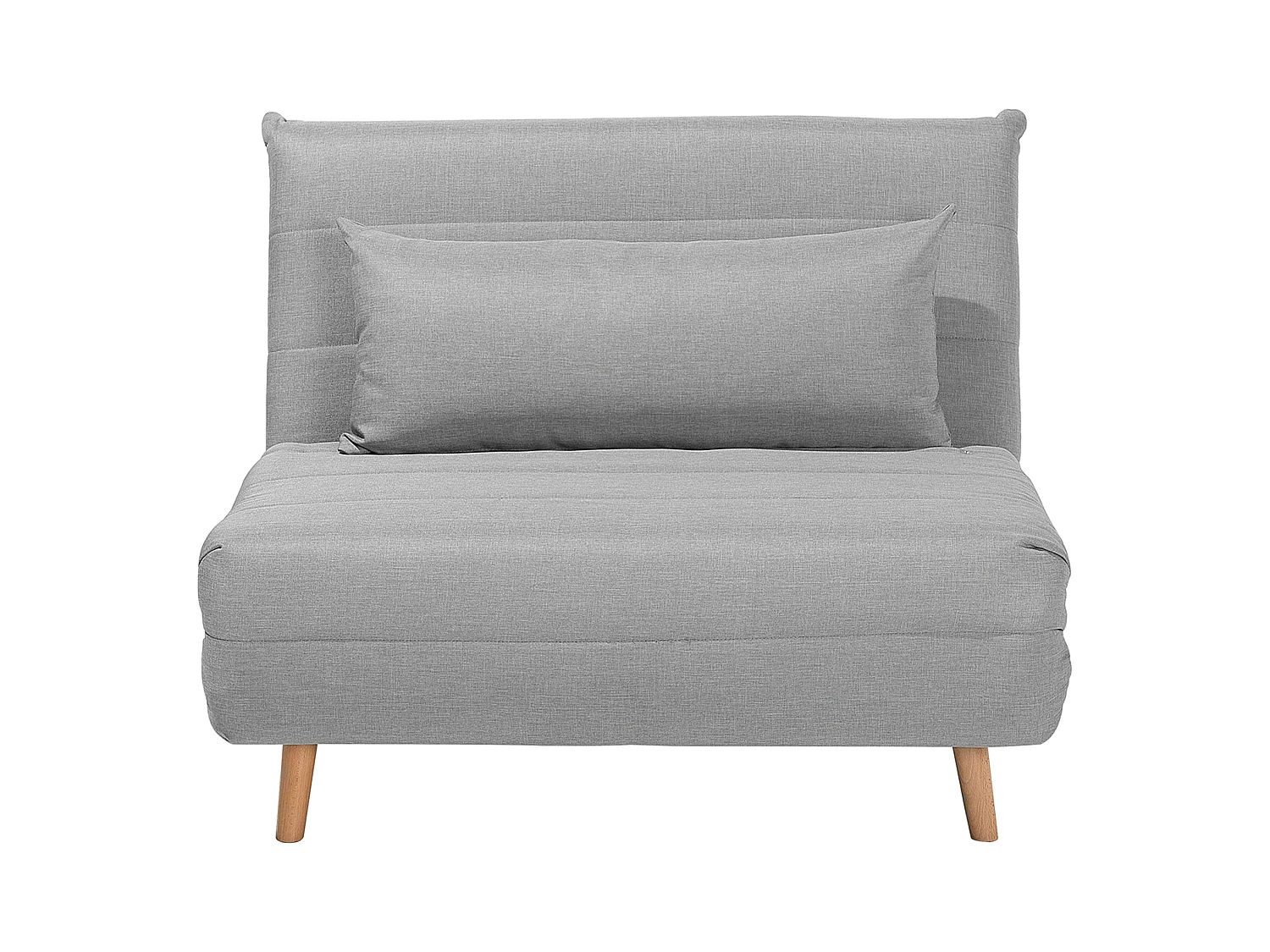 Fauteuil convertible SETTEN Tissu Gris clair