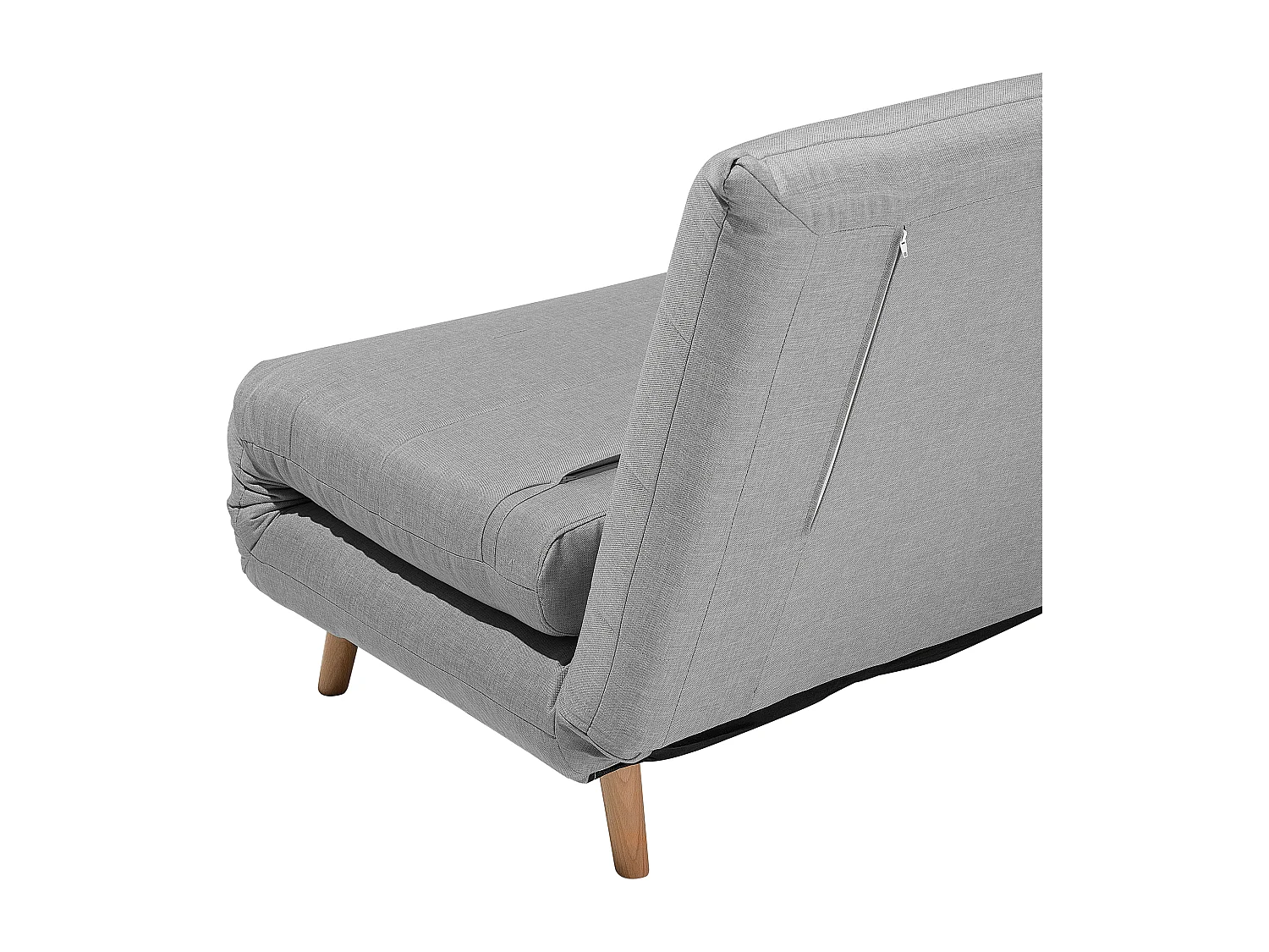 Fauteuil convertible SETTEN Tissu Gris clair