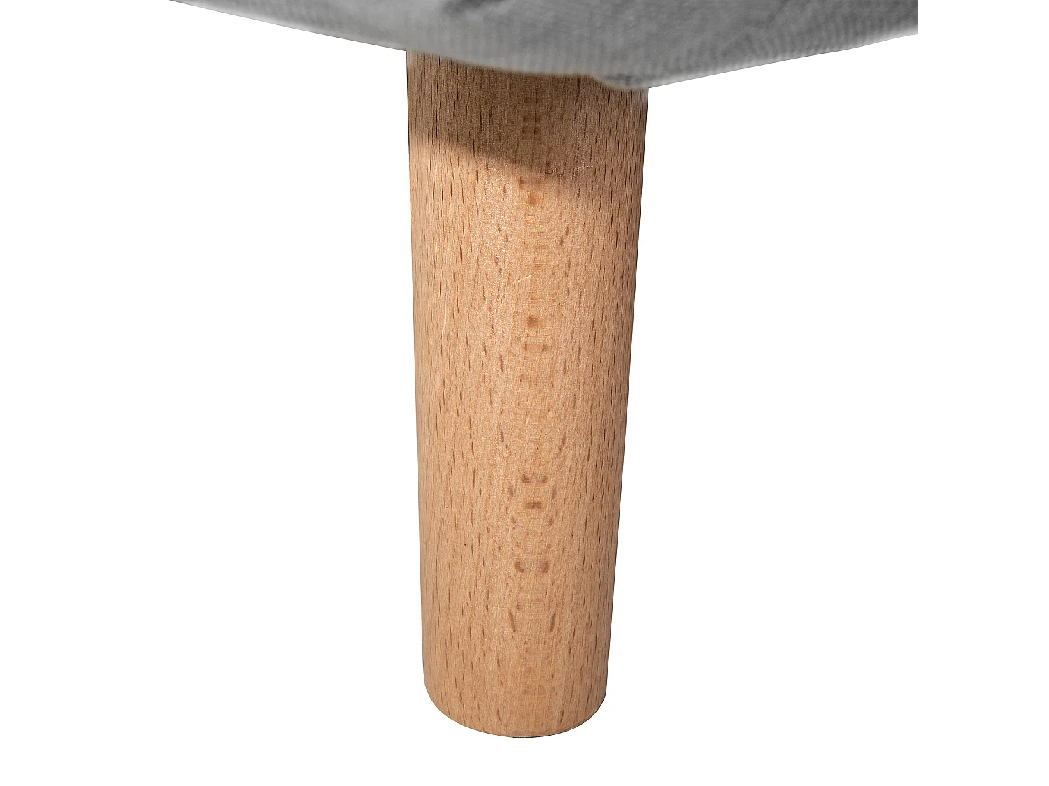 Fauteuil convertible SETTEN Tissu Gris clair