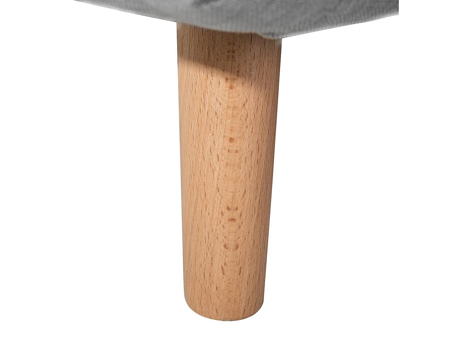 Fauteuil convertible SETTEN Tissu Gris clair