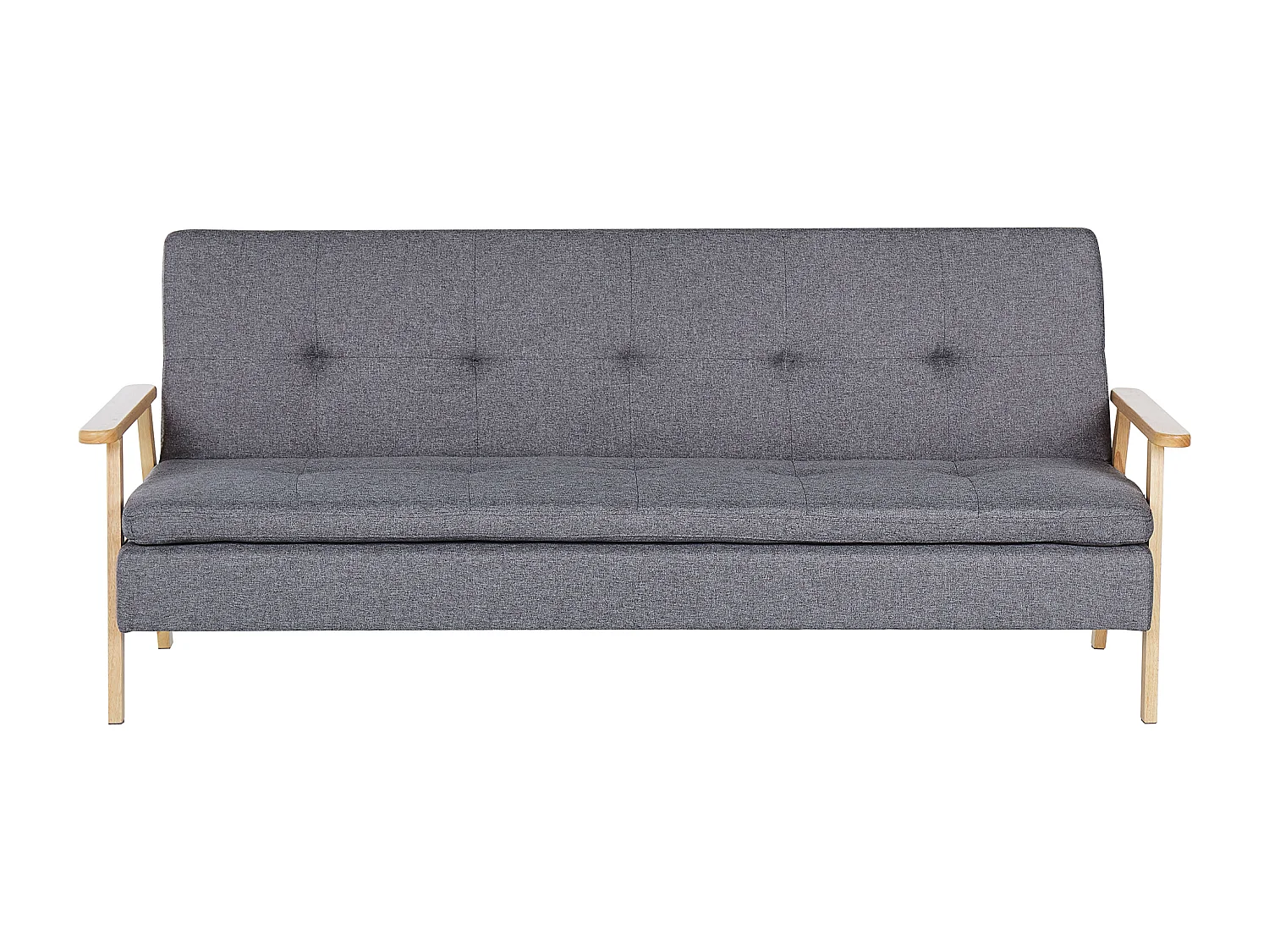 Sofá cama TJORN Tela Gris 3 plazas