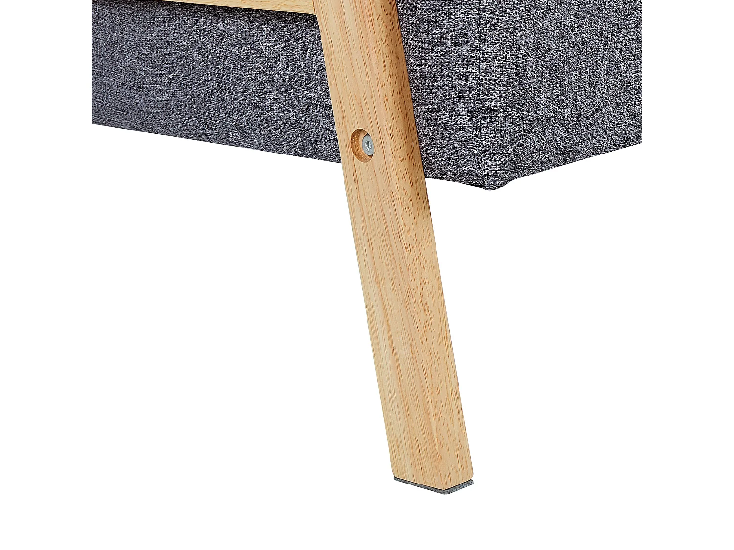 Sofá cama TJORN Tela Gris 3 plazas