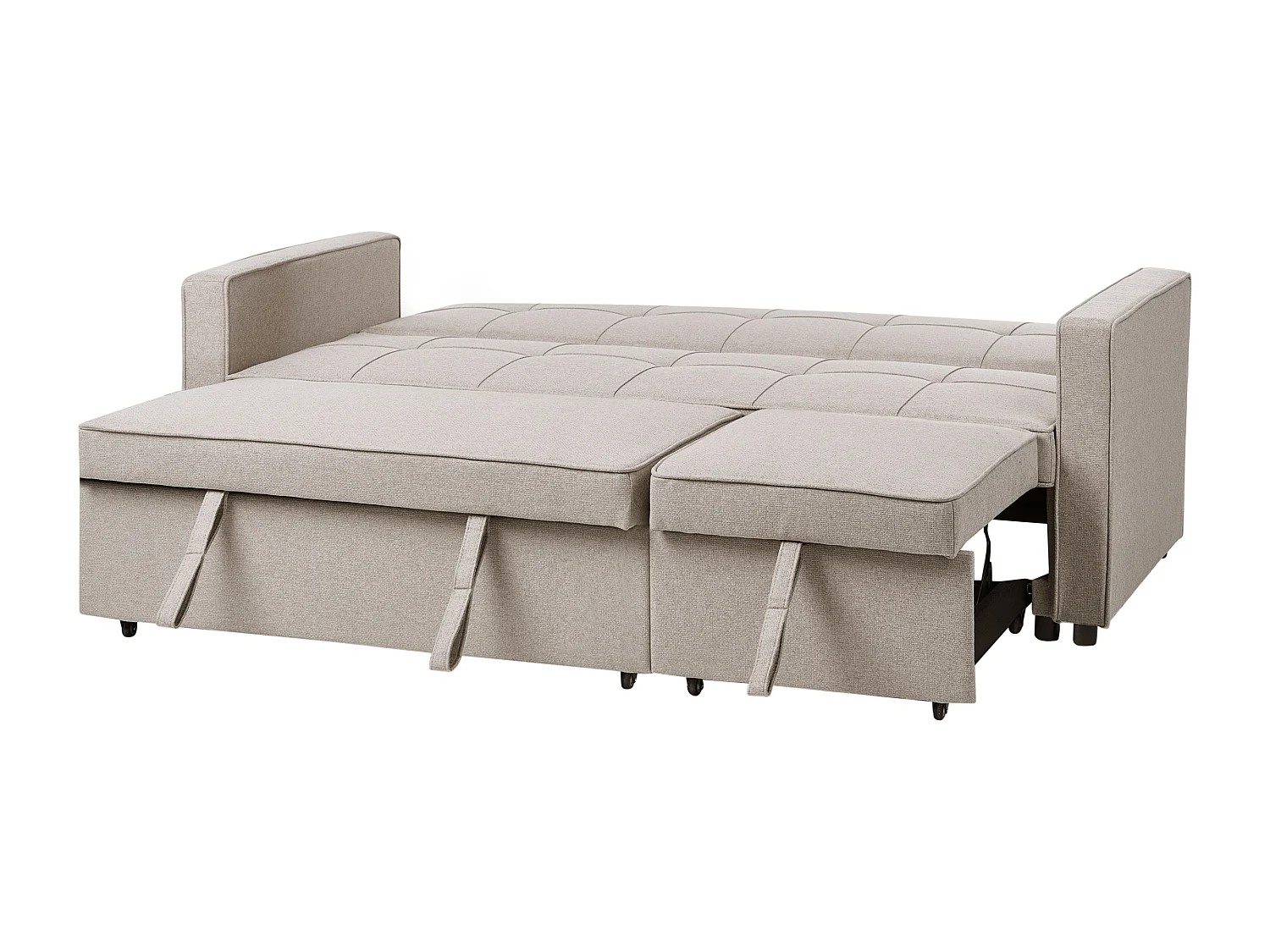 Slaapbank GLOMMA Stof Beige 3-zitter