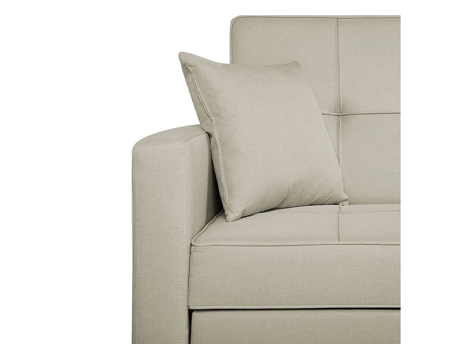 Slaapbank GLOMMA Stof Beige 3-zitter