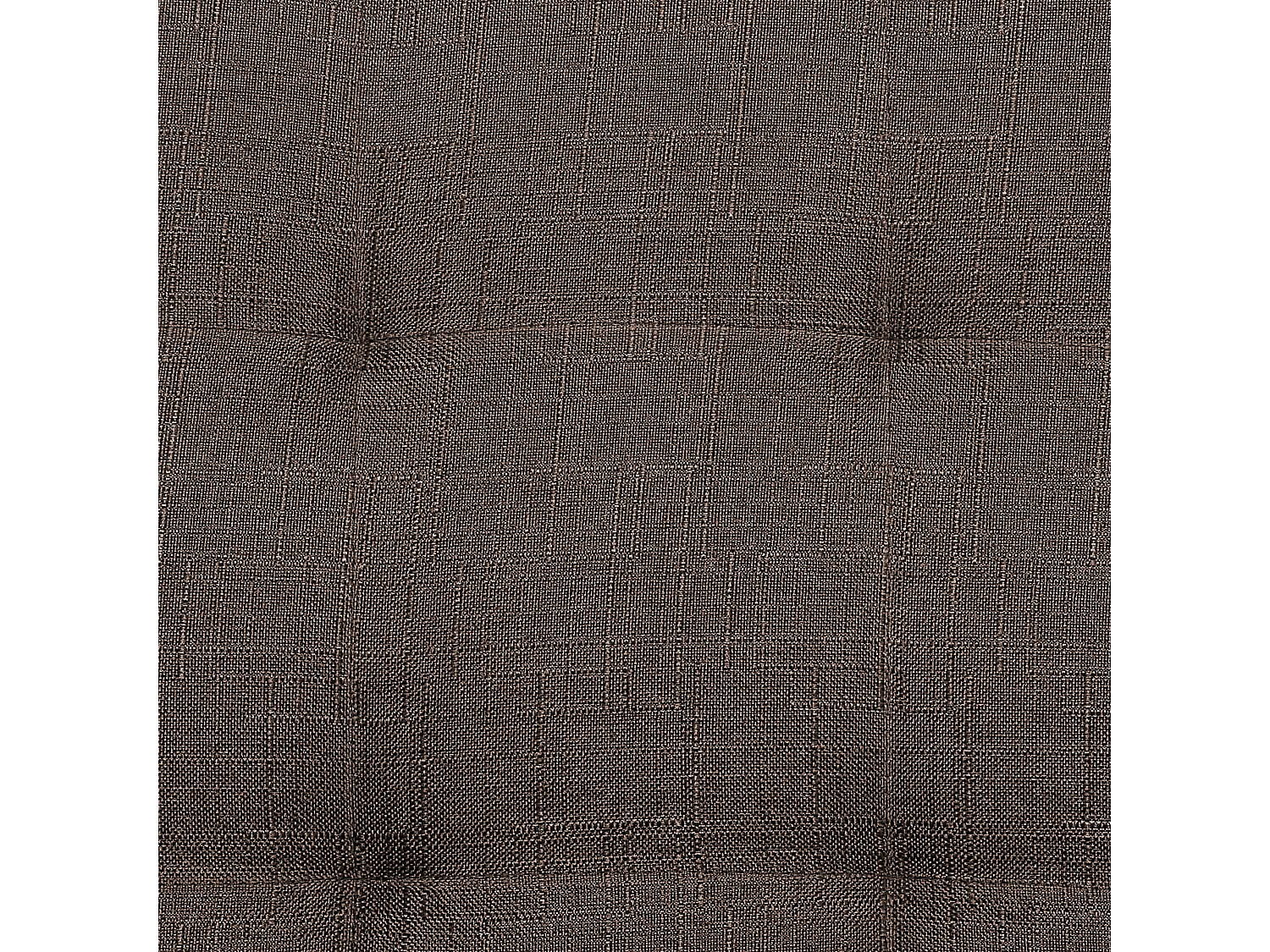 Schlafsofa U-förmig Polsterbezug dunkelbraun mit Ottomane Aberdeen