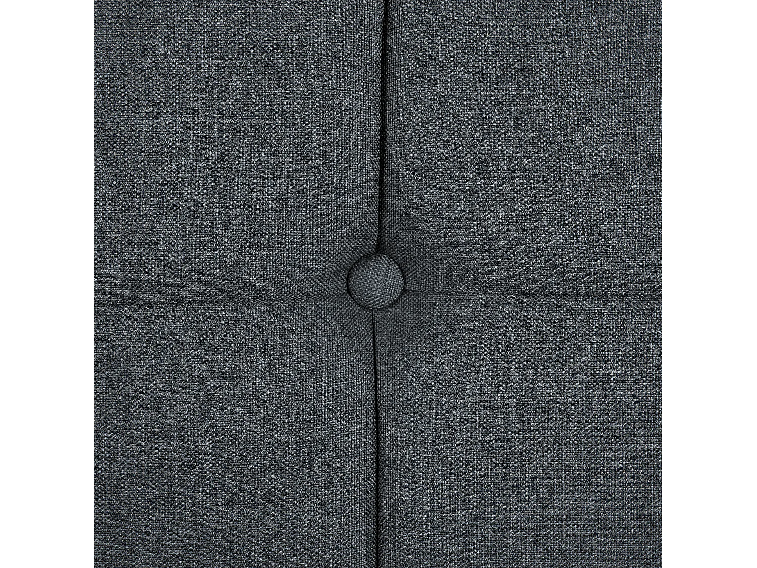 Schlafsofa FROYA Stoff Dunkelgrau 3-Sitzer