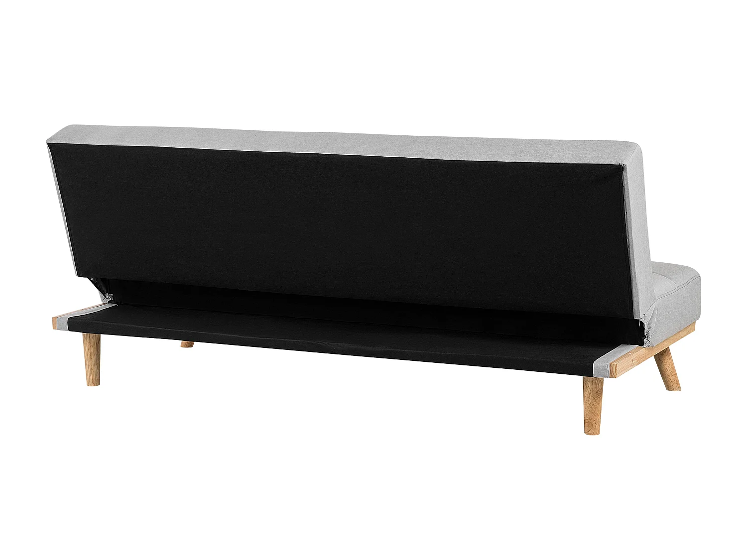 Sofá cama FROYA Tela Gris claro 3 plazas