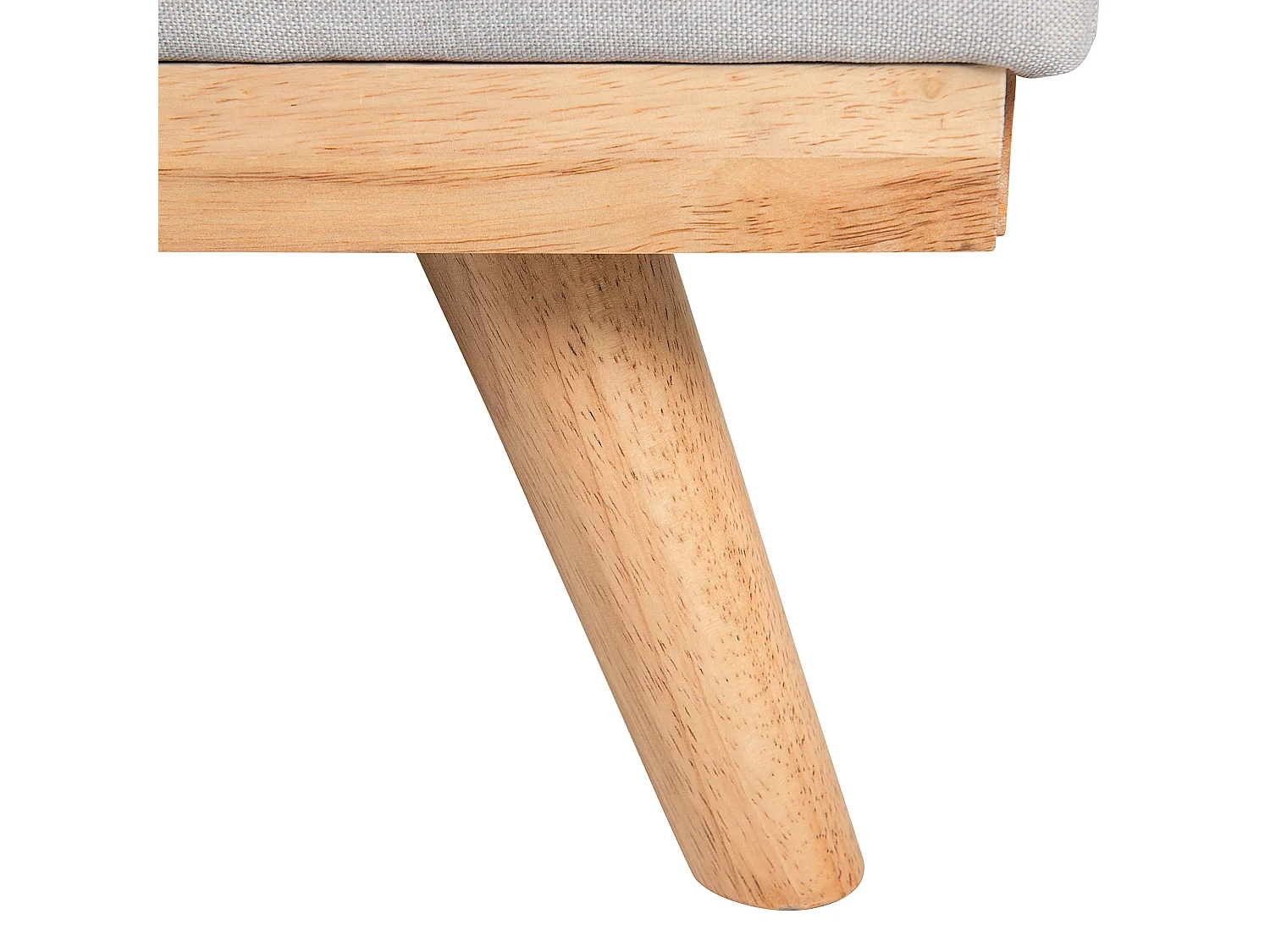 Sofá cama FROYA Tela Gris claro 3 plazas