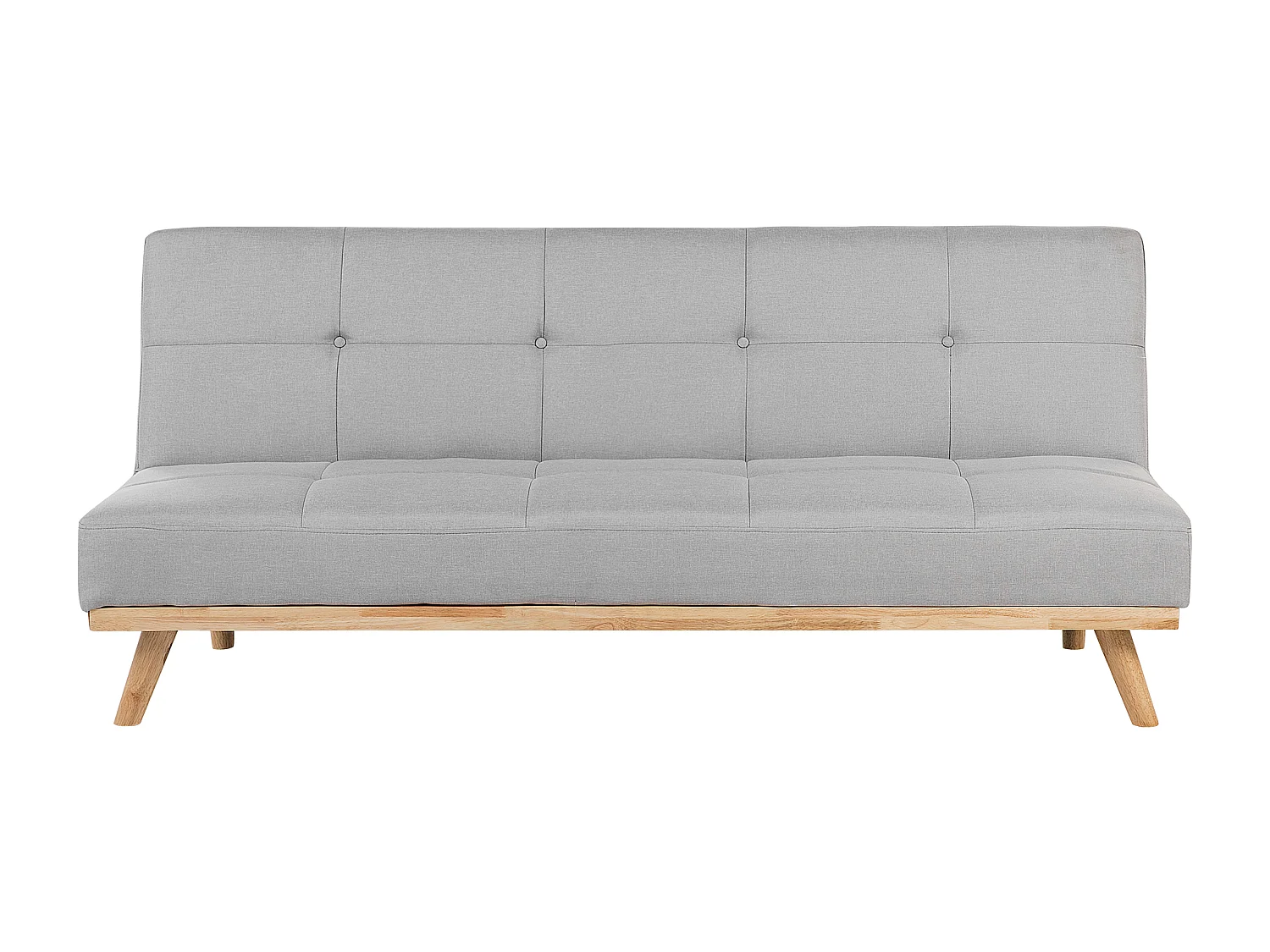 Sofa rozkładana FROYA Jasnoszary dla 3 osób