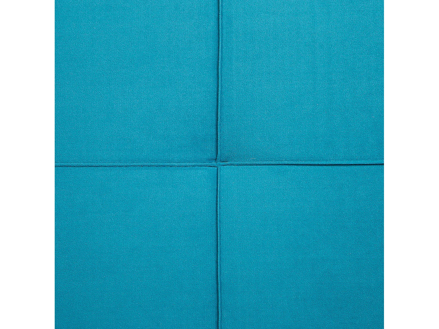 Canapé convertible 3 places en tissu bleu azur HASLE II