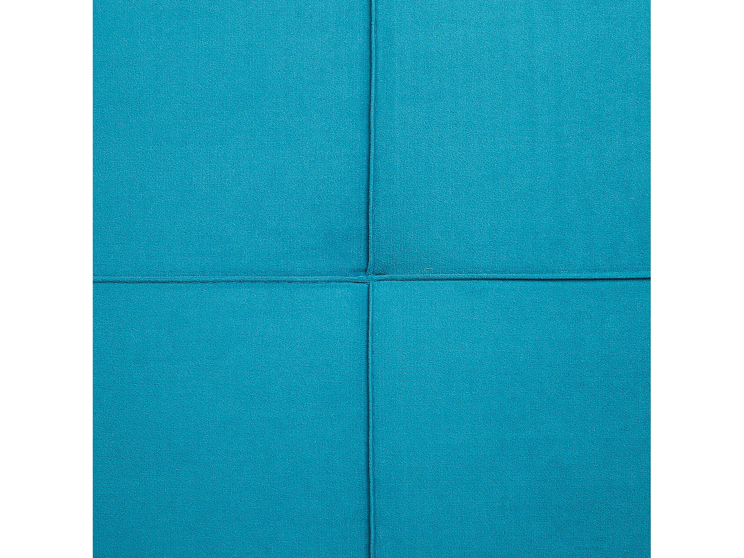 Canapé convertible 3 places en tissu bleu azur HASLE II