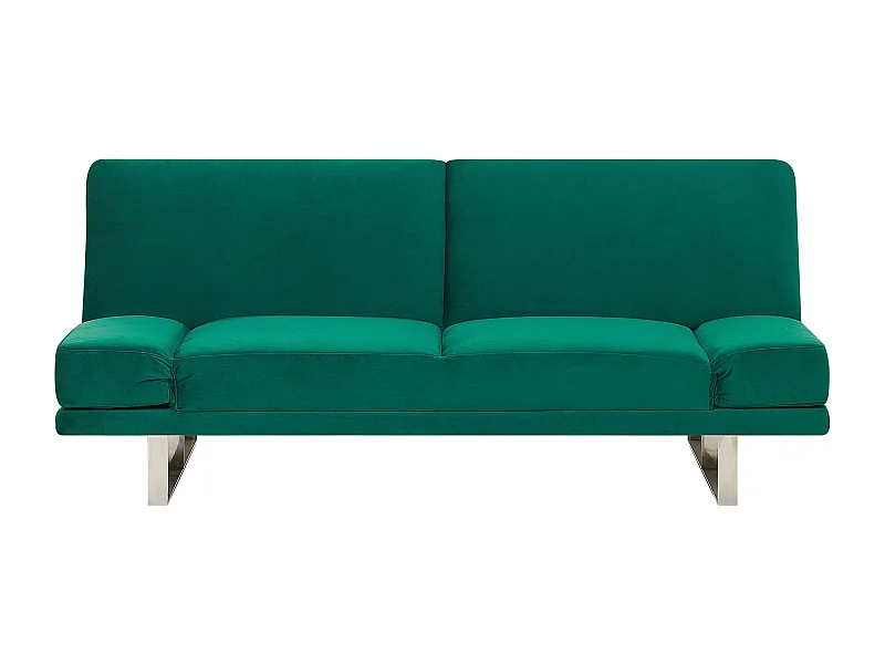 Divano letto YORK Velluto Verde 2 posti