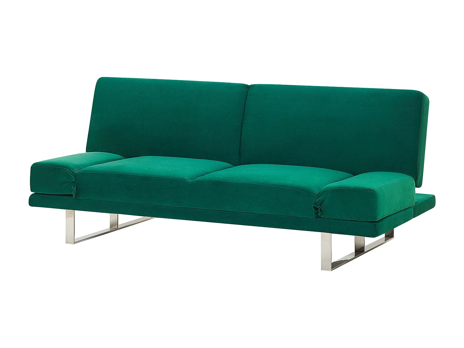 Divano letto YORK Velluto Verde 2 posti