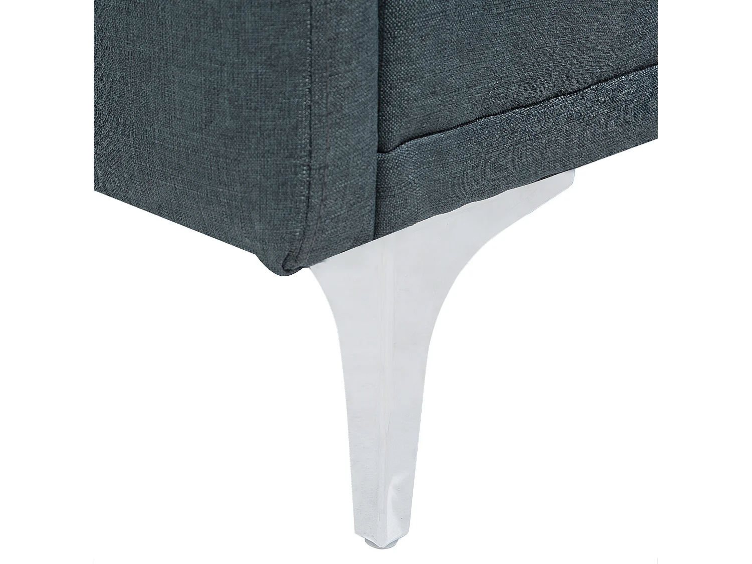 Canapé-lit 3 places LUCAN Tissu Bleu foncé