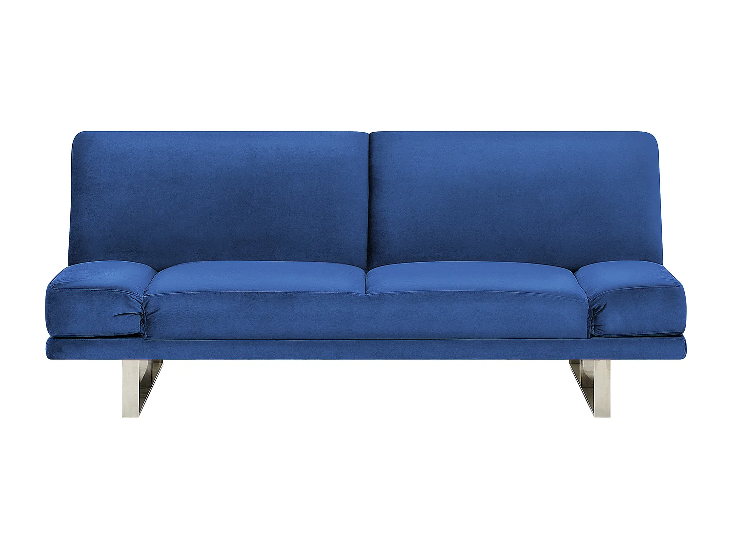 Sofá cama YORK Terciopelo Azul marino 2 plazas