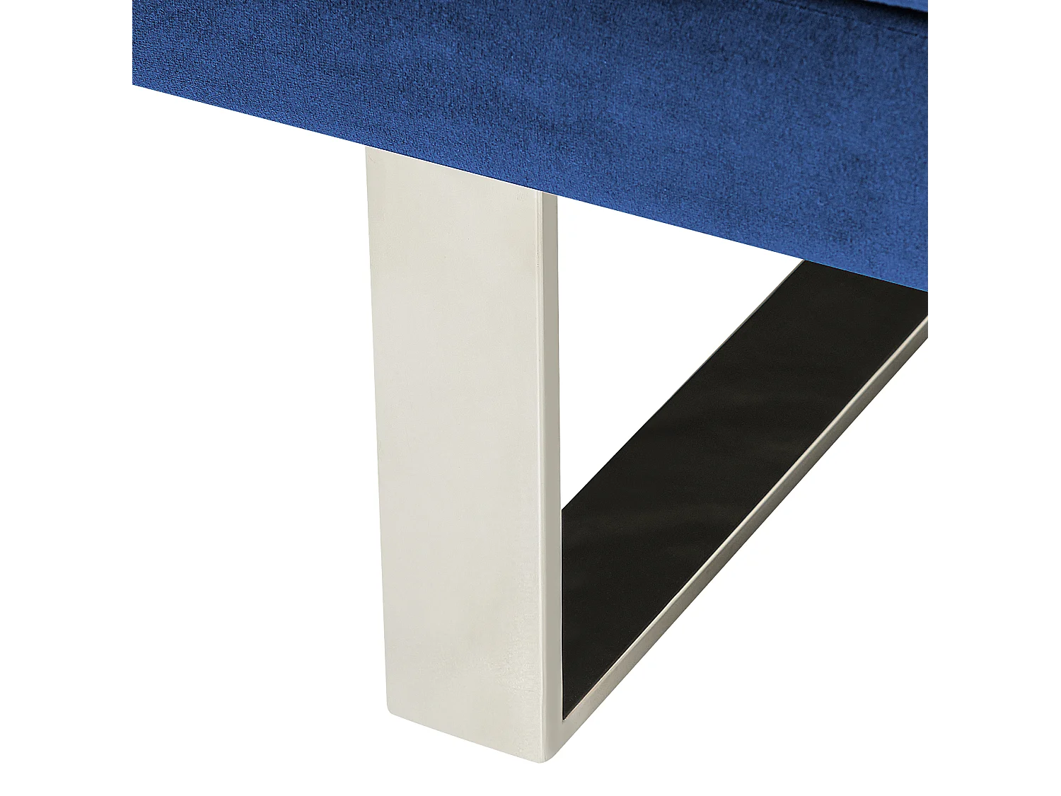 Sofá cama YORK Terciopelo Azul marino 2 plazas