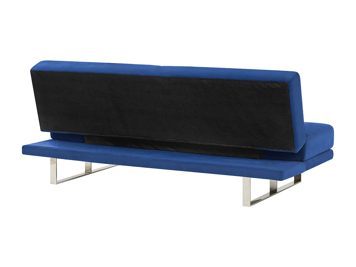 Divano letto YORK Velluto Blu marino 2 posti