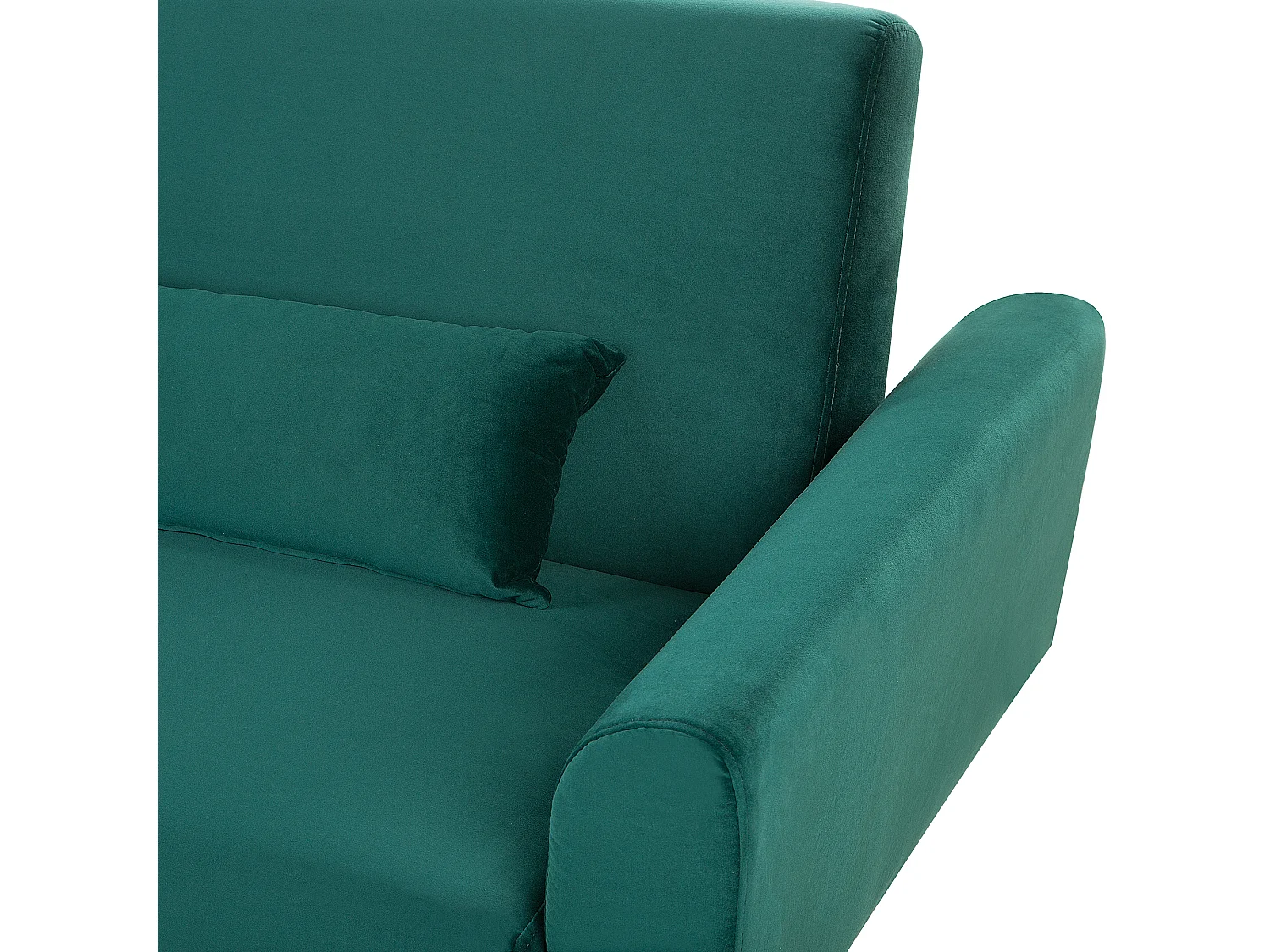 Divano letto EINA Velluto Verde smeraldo 3 posti