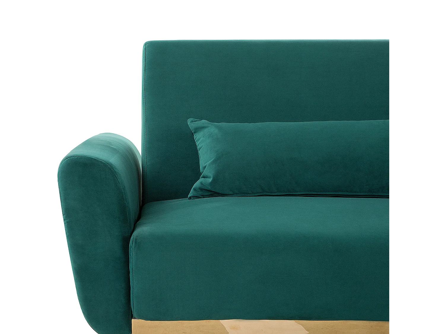 Divano letto EINA Velluto Verde smeraldo 3 posti