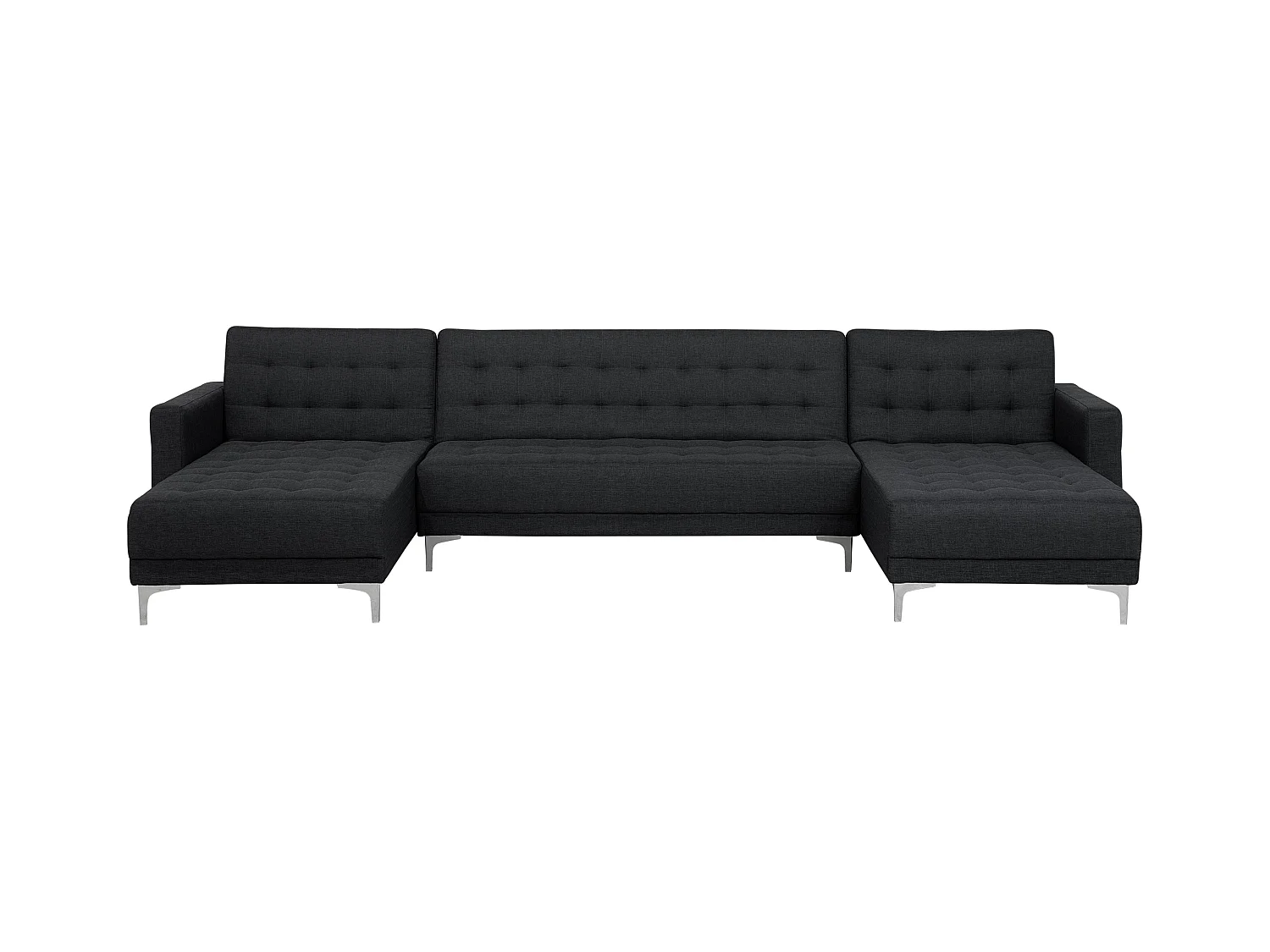ABERDEEN Tessuto Grigio grafite 5 posti