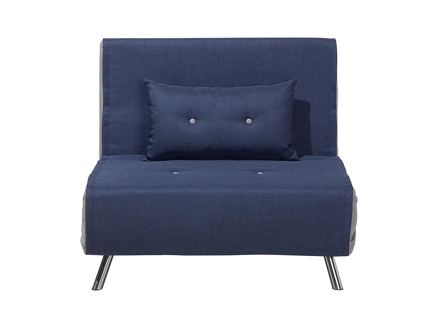 Fauteuil convertible FARRIS Tissu Bleu foncé