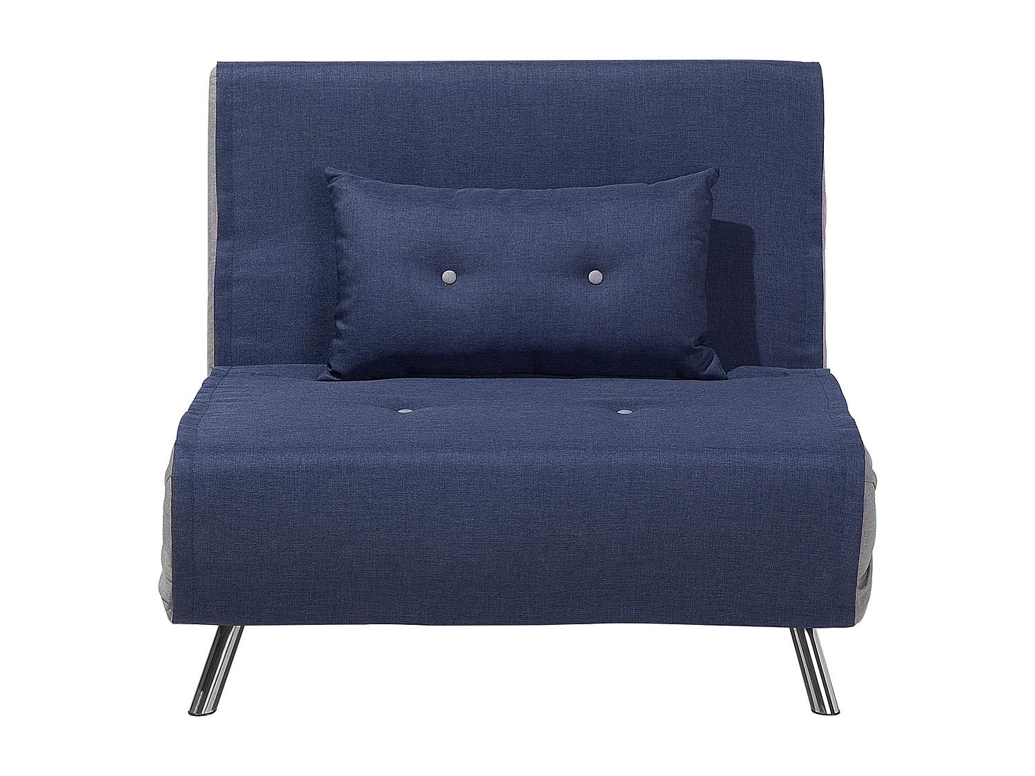 Fauteuil convertible FARRIS Tissu Bleu foncé
