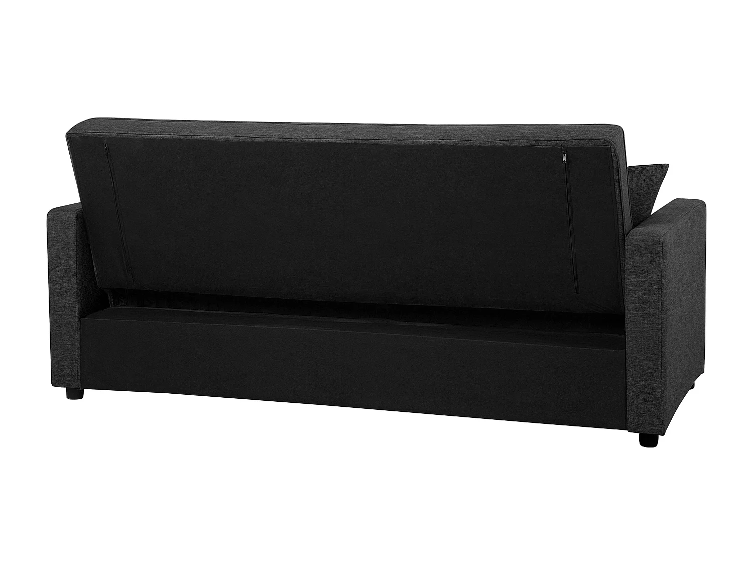 Sofá-cama GLOMMA Tecido Cinzento escuro 3 lugares