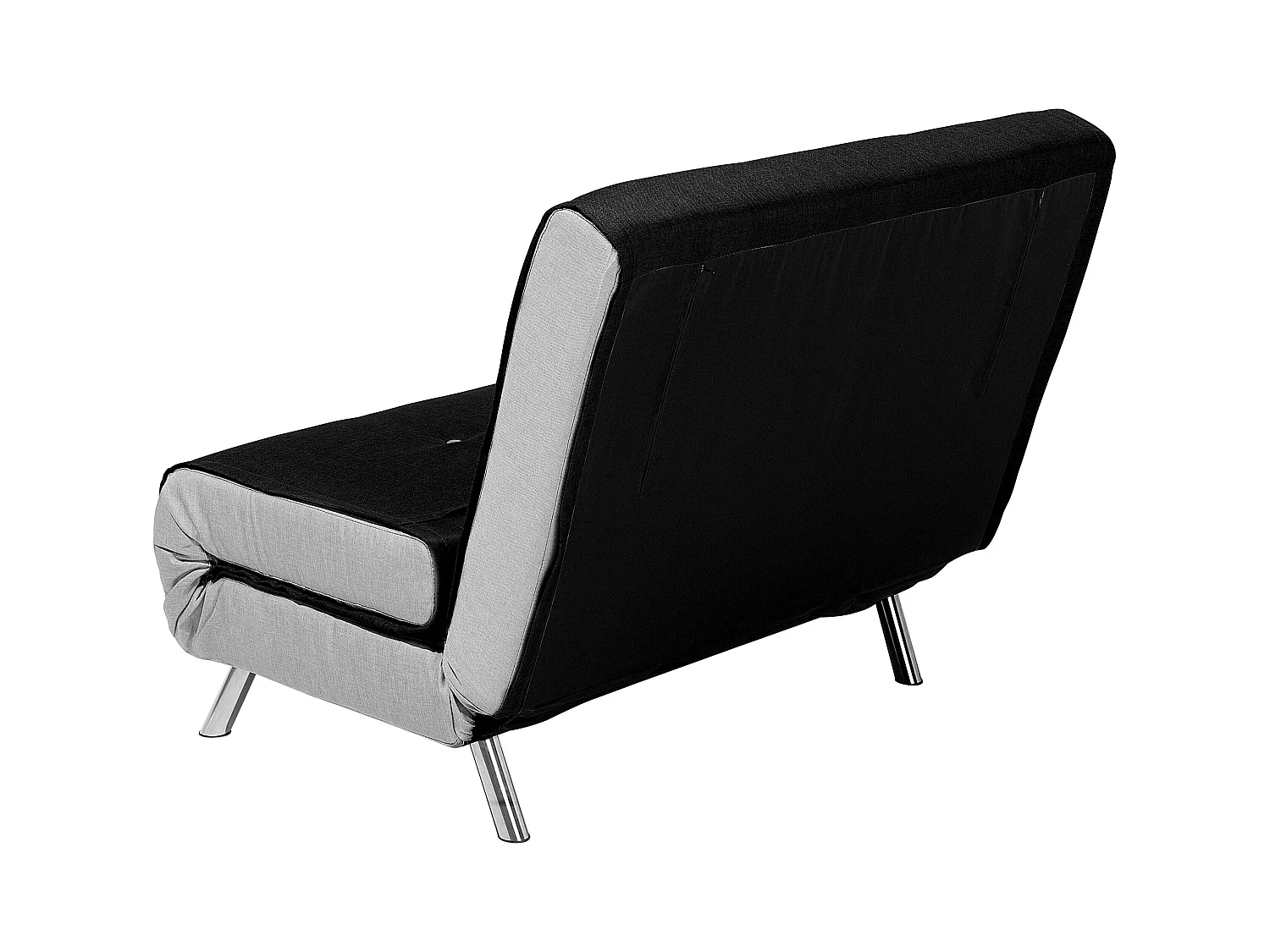 Sofá cama individual FARRIS Tela Negro