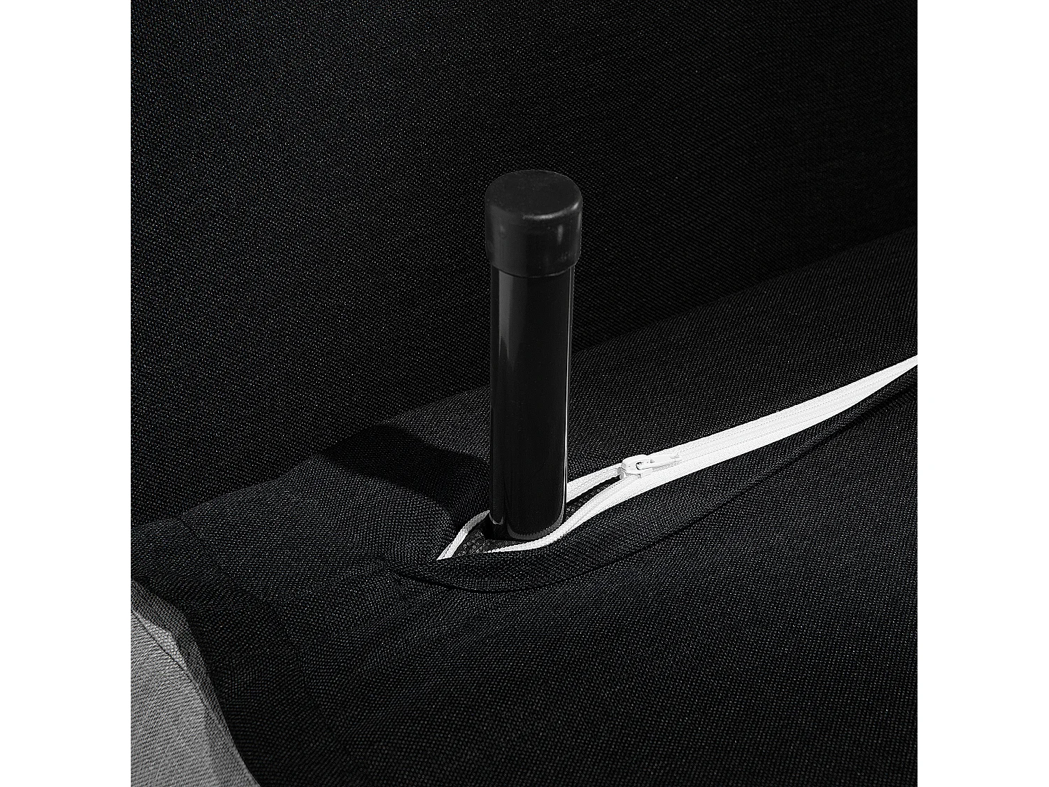 Fauteuil convertible FARRIS Tissu Noir