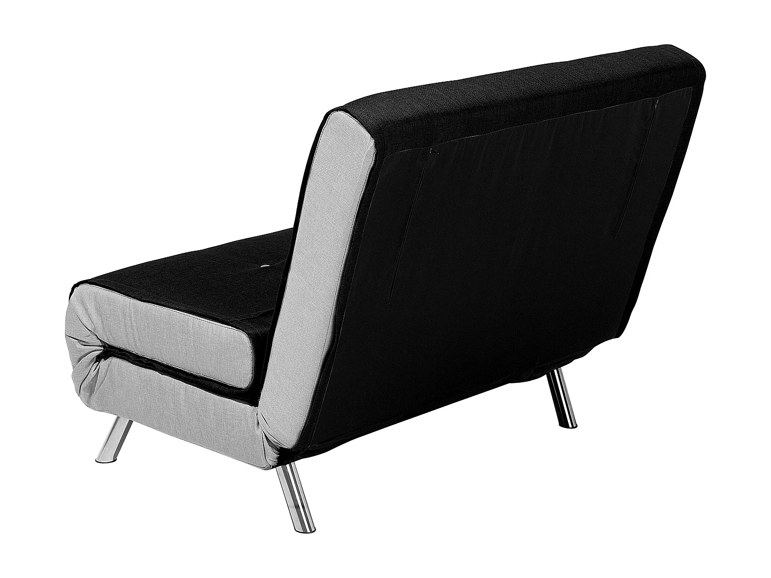 Fauteuil convertible FARRIS Tissu Noir