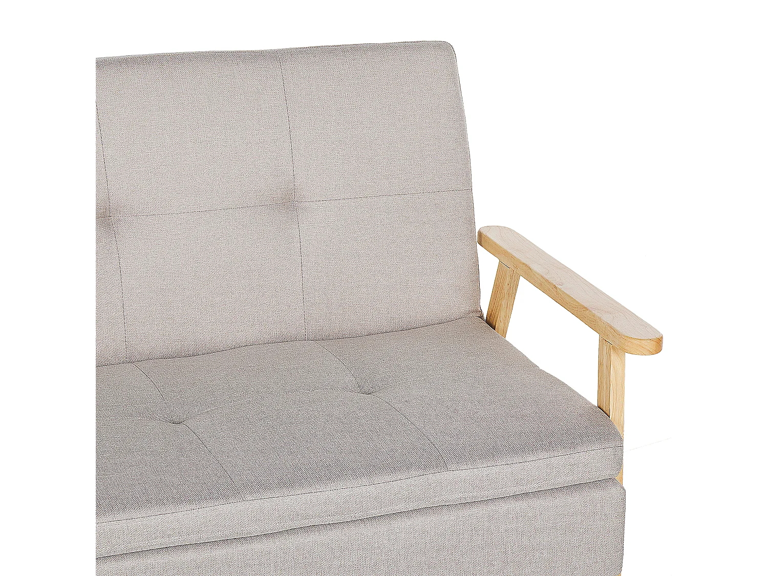 Schlafsofa TJORN Stoff Beige 3-Sitzer