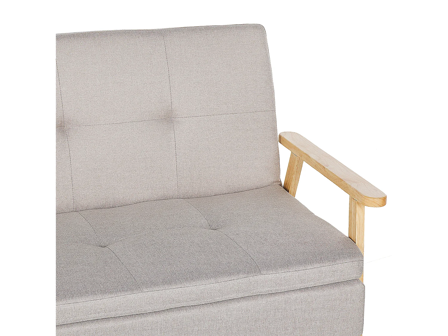 Schlafsofa TJORN Stoff Beige 3-Sitzer