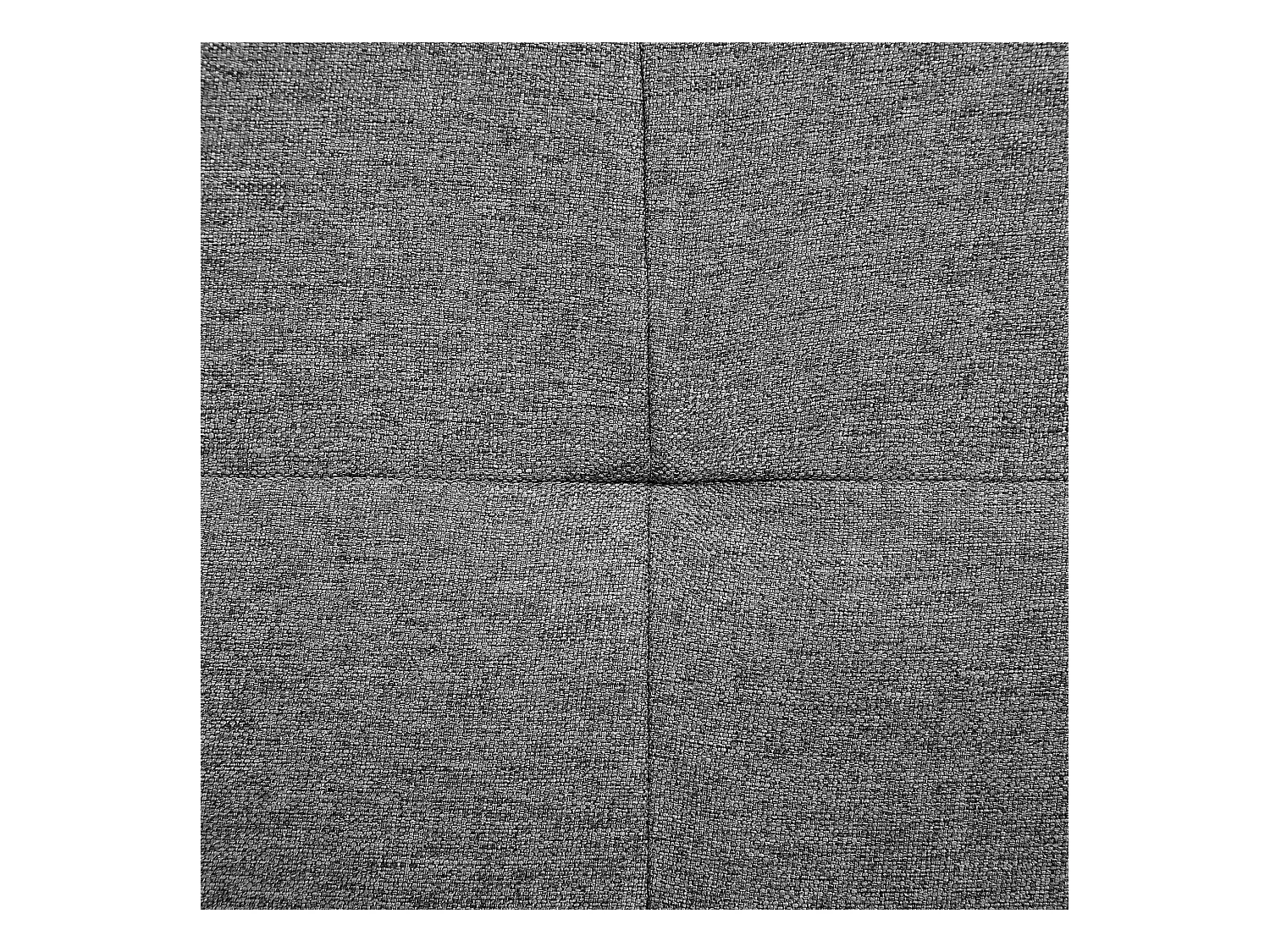 2-Sitzer Sofa mit Schlaffunktion Stoff grau mehrere Kissen Schlafsofa Hovin
