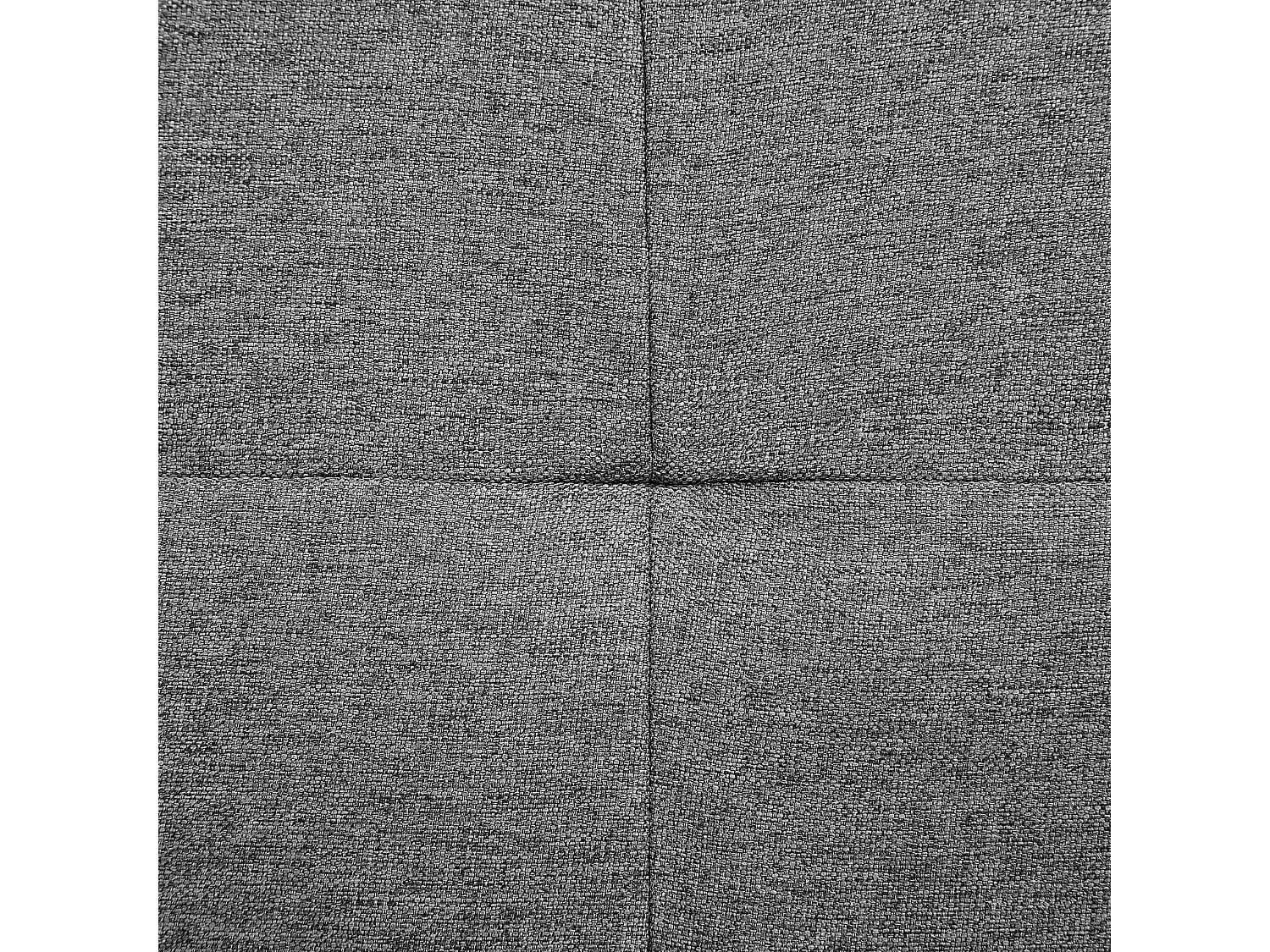 2-Sitzer Sofa mit Schlaffunktion Stoff grau mehrere Kissen Schlafsofa Hovin