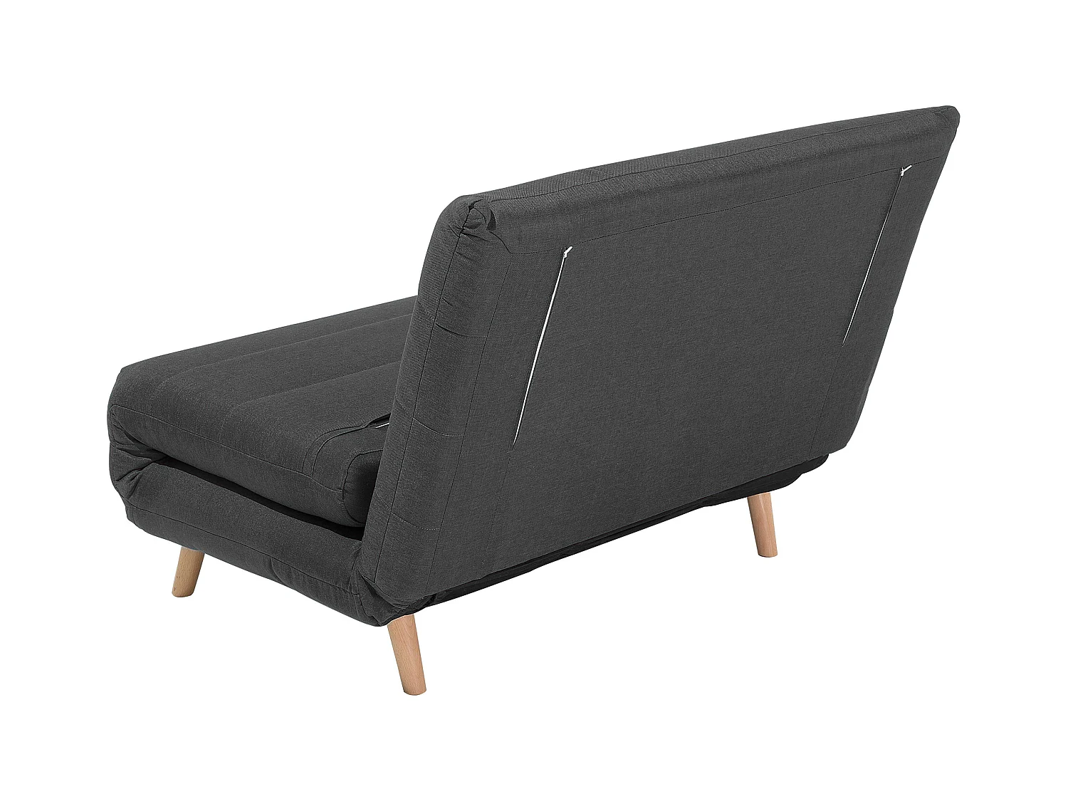 Praktisches Sofa Schlaffunktion Polsterbezug dunkelgrau Setten