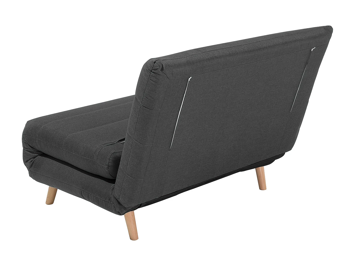 Praktisches Sofa Schlaffunktion Polsterbezug dunkelgrau Setten