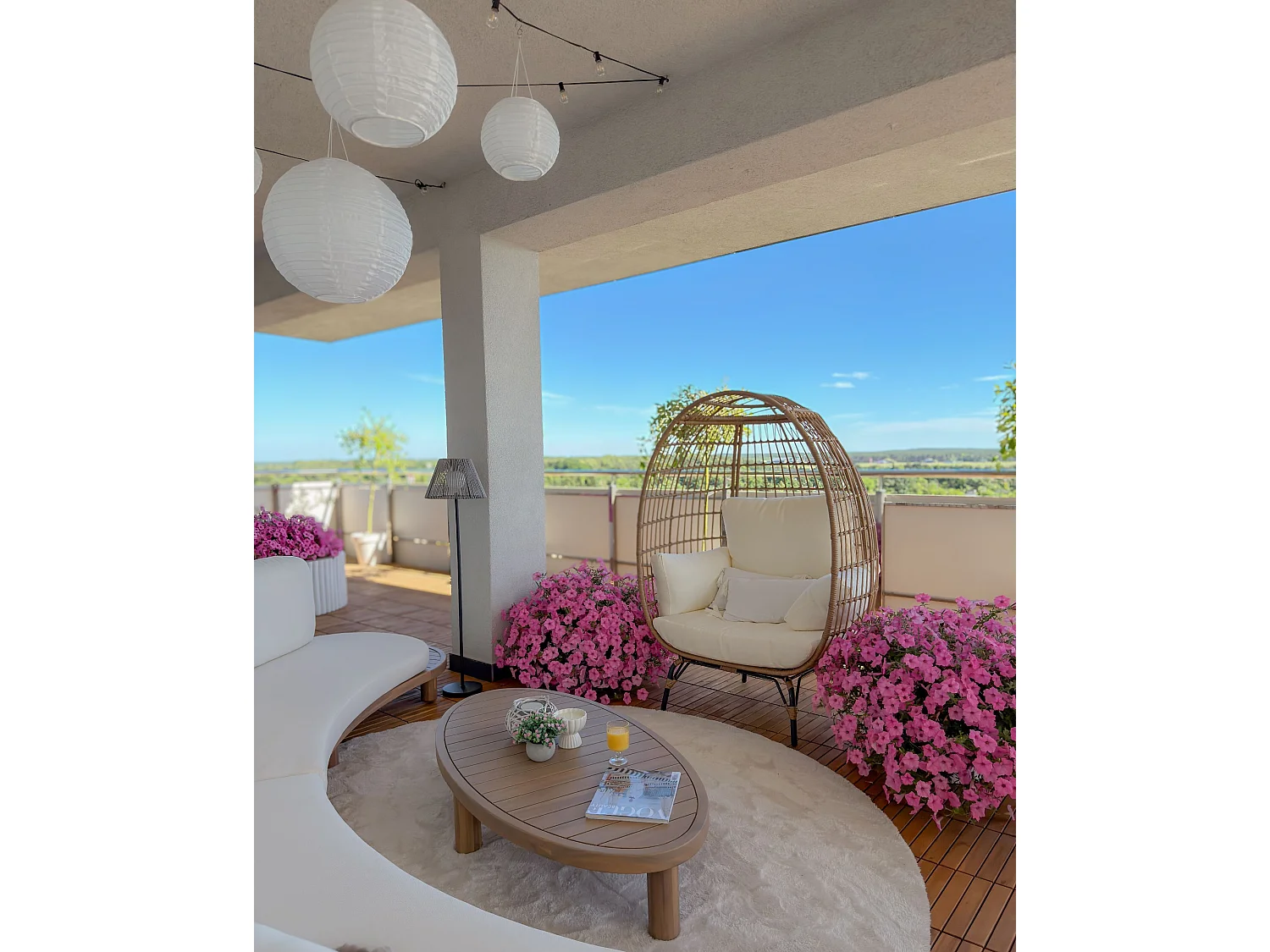 Chaise de jardin VEROLI Beige
