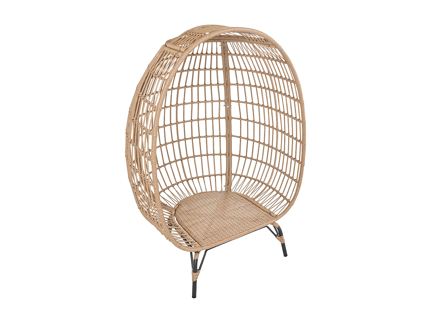 Chaise de jardin VEROLI Polyrotin Beige