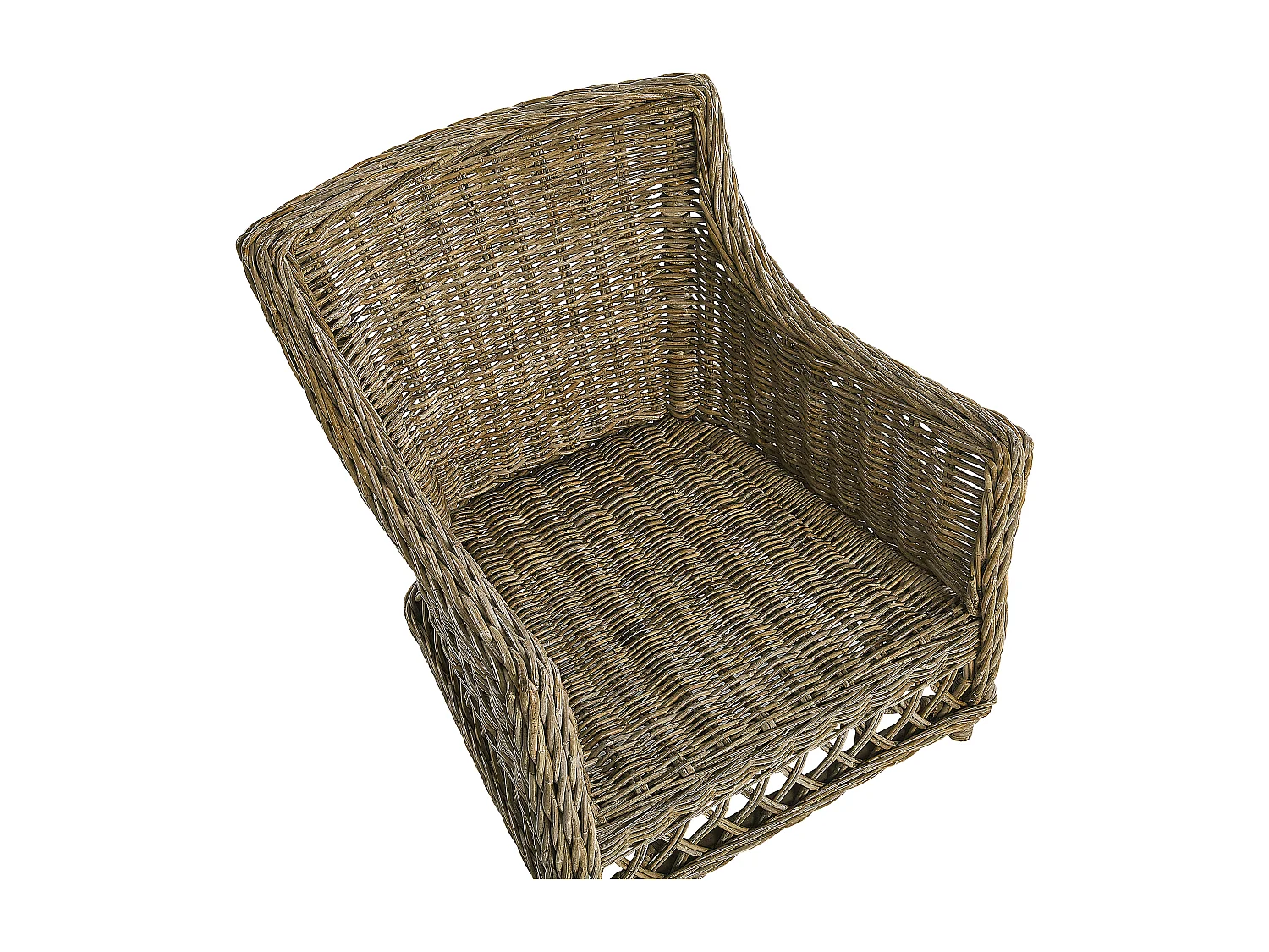 Fauteuil de jardin RIBOLLA Rotin Naturel