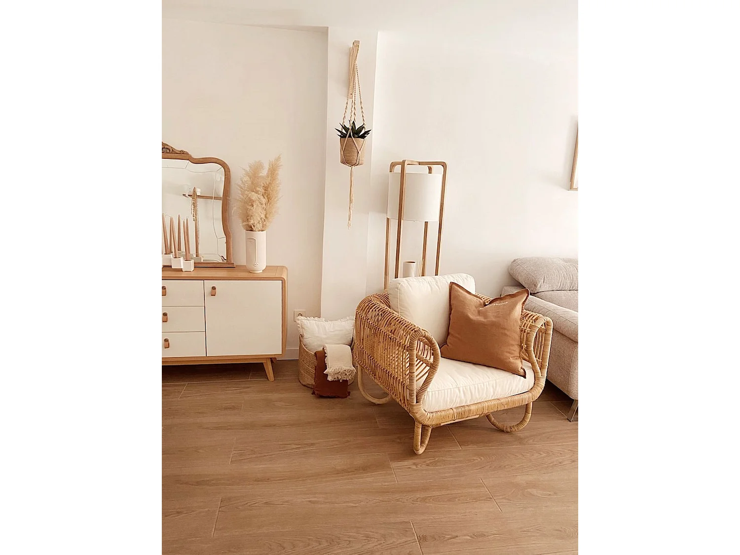 Poltrona da giardino DOLCEDO Rattan Naturale