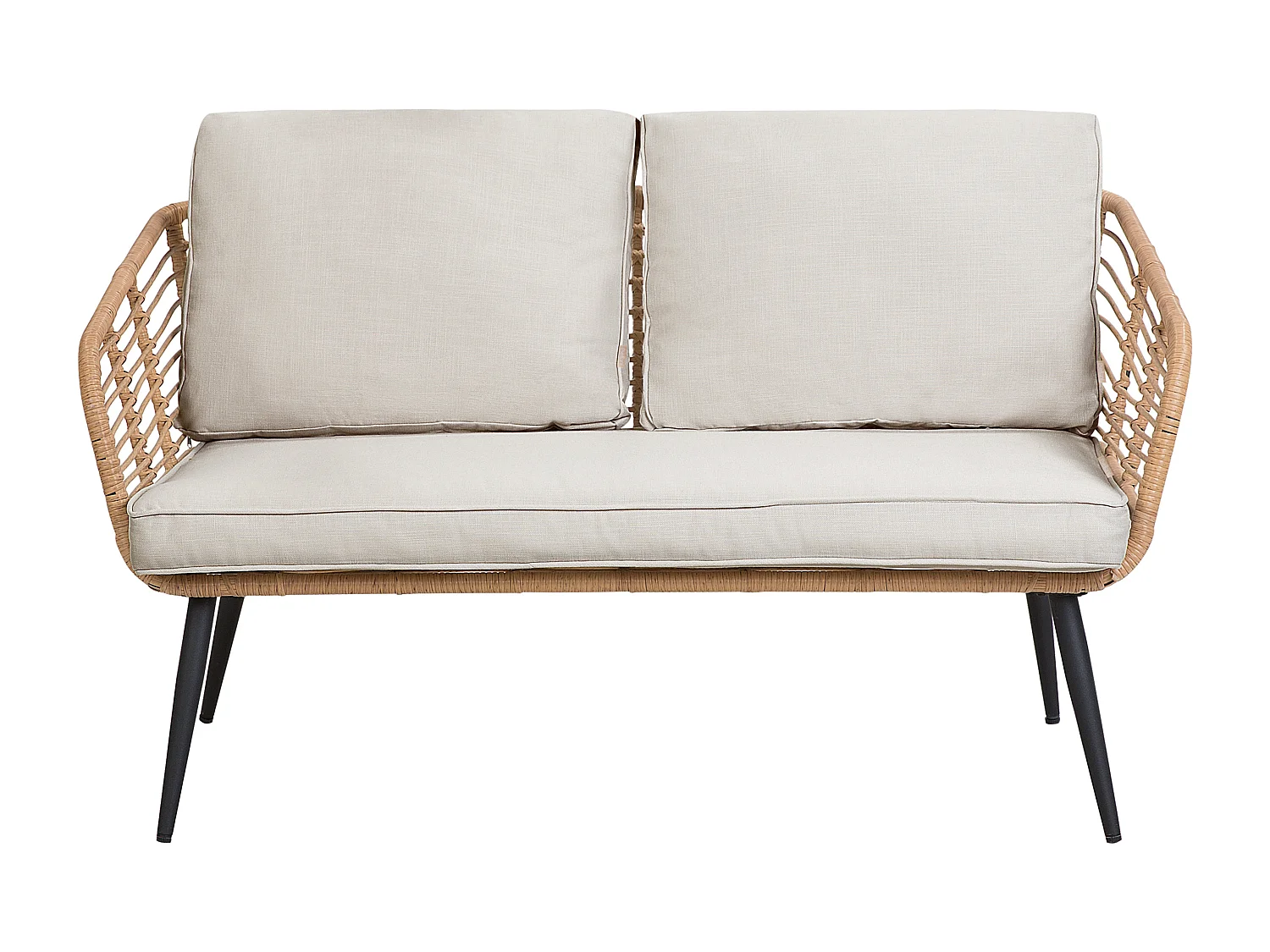 Conjunto de jardim com mesa 4 lugares CORINTH II Natural