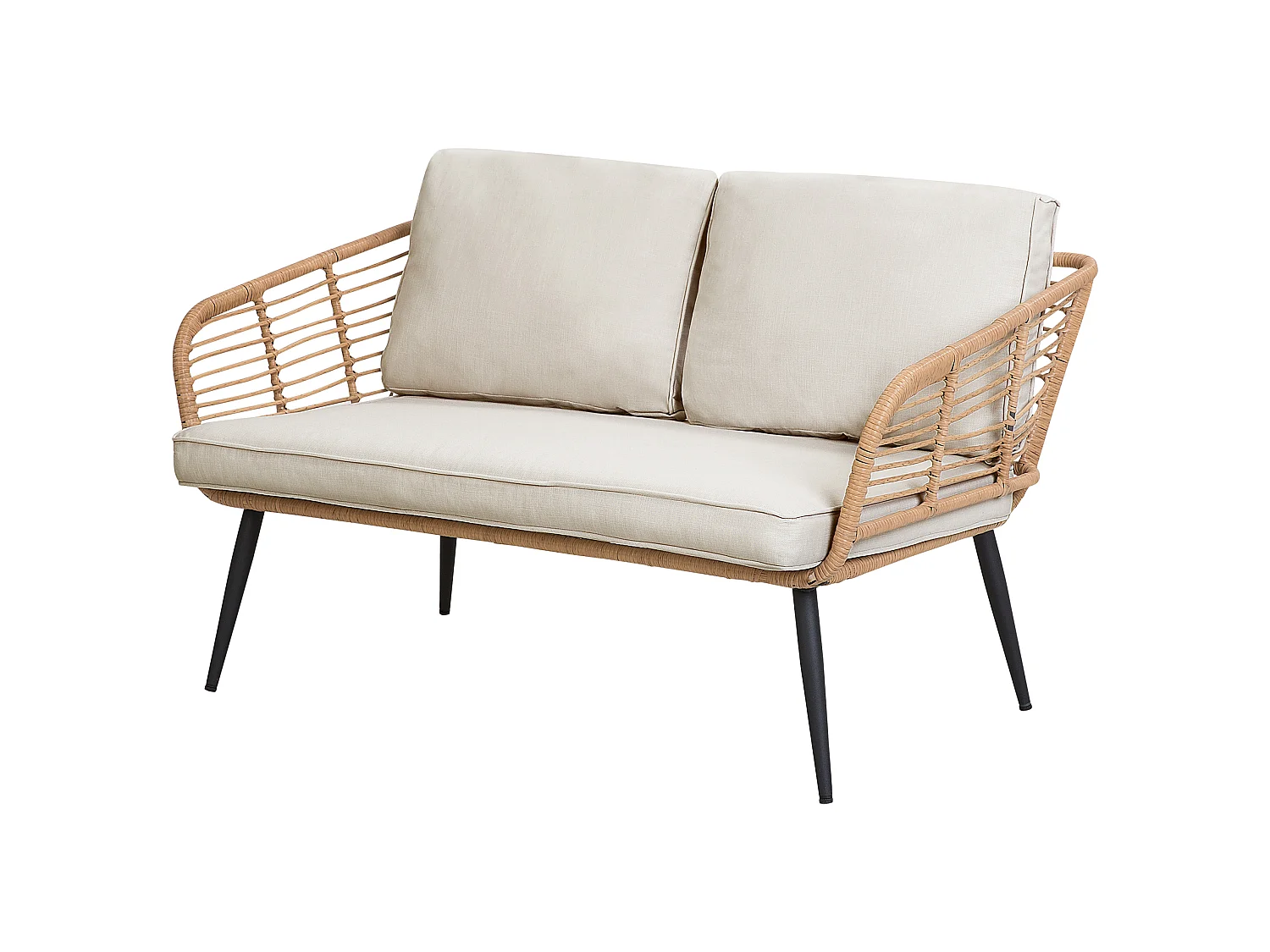 Ensemble de salon de jardin avec table 4 places CORINTH II Naturel