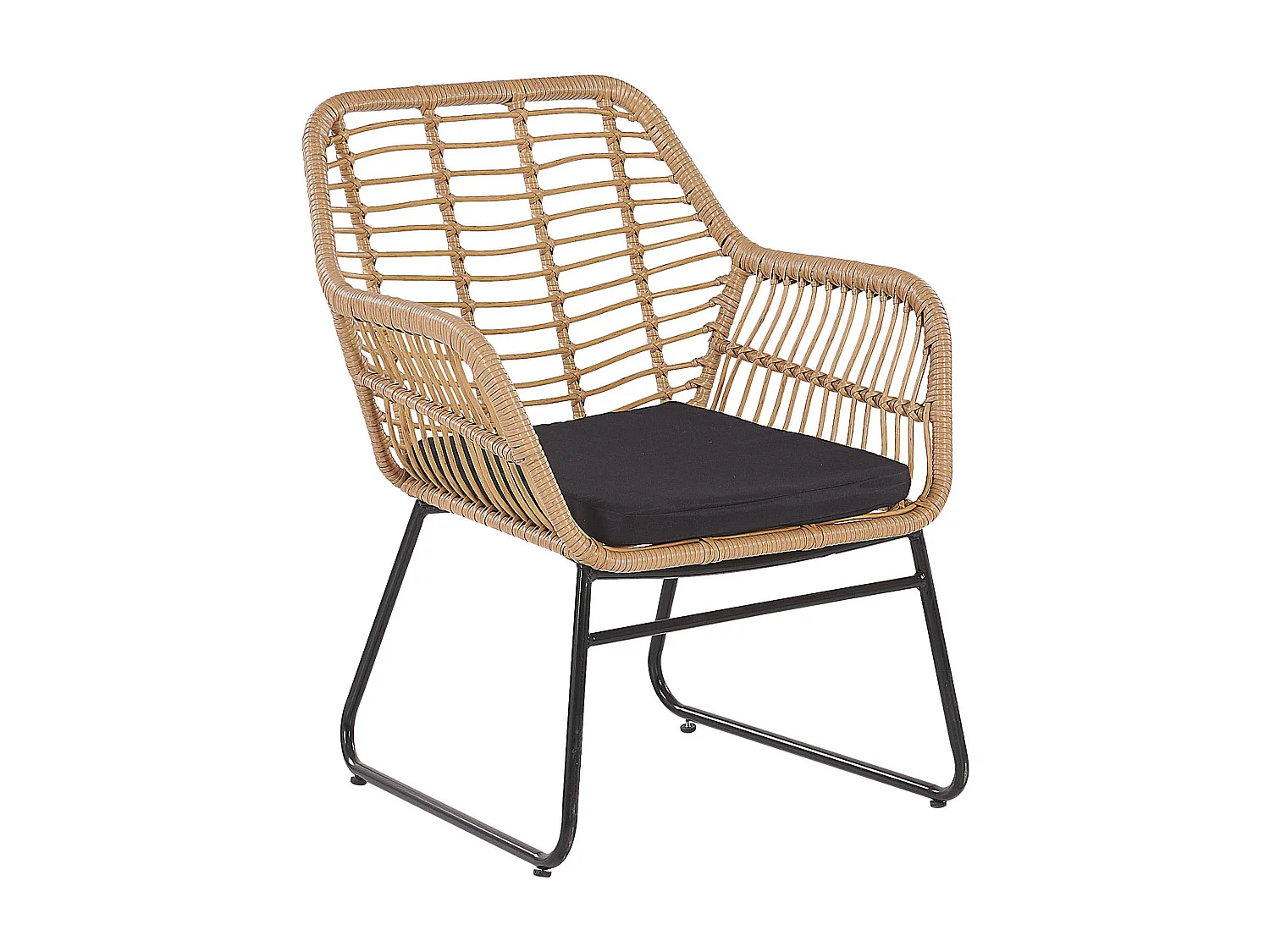 Ensemble de salon de jardin avec table 4 places MINORI Beige