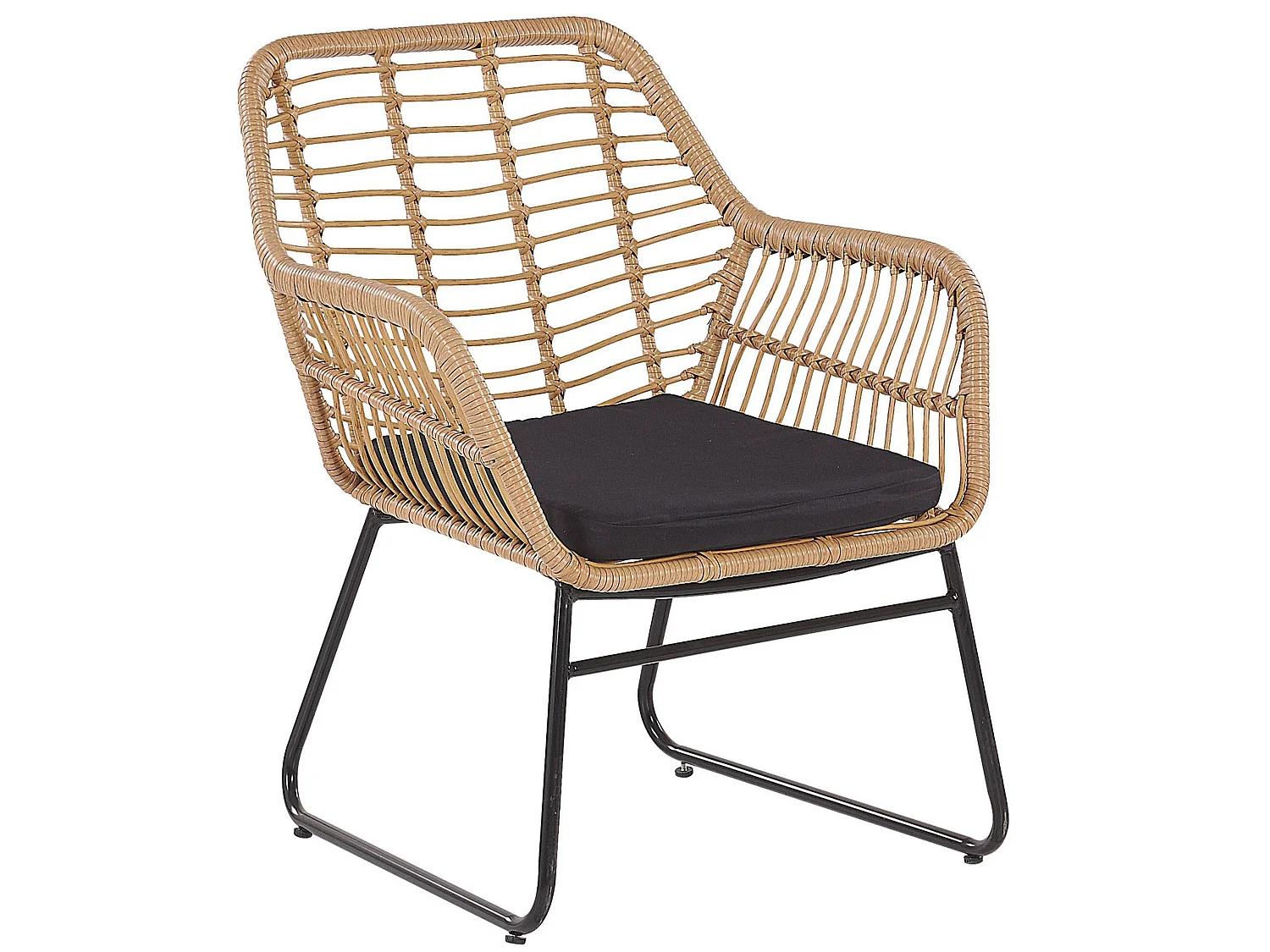 Ensemble de salon de jardin avec table 4 places MINORI Beige