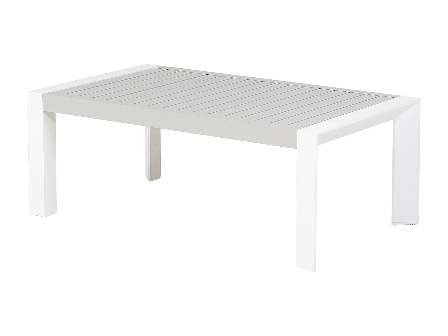 Narożnik ogrodowy ze stolikiem dla 6 osób CASTELLA Lewostronny Metal Szary