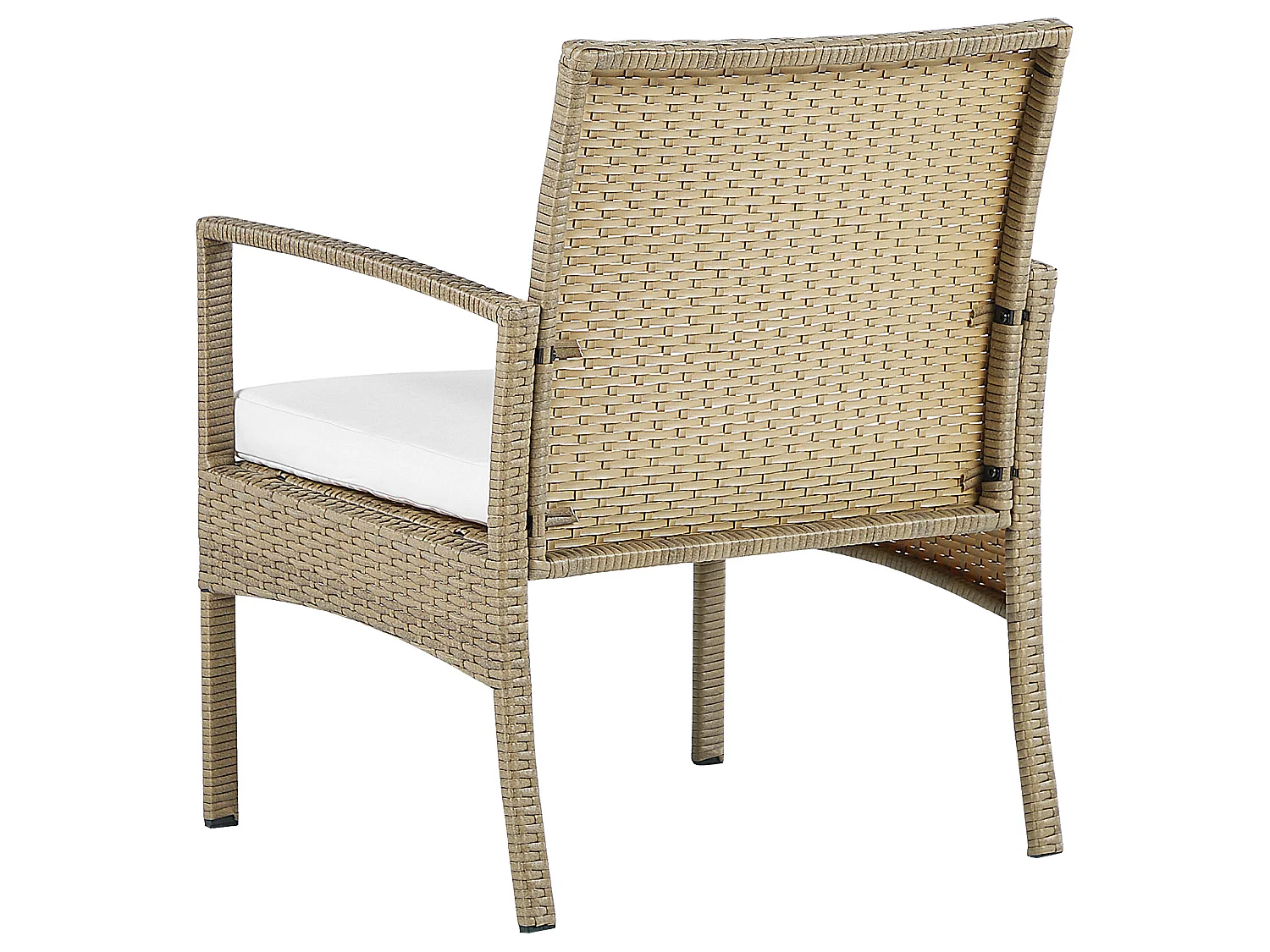 Sofa Set with Table MARSALA PE Rattan Light Brown