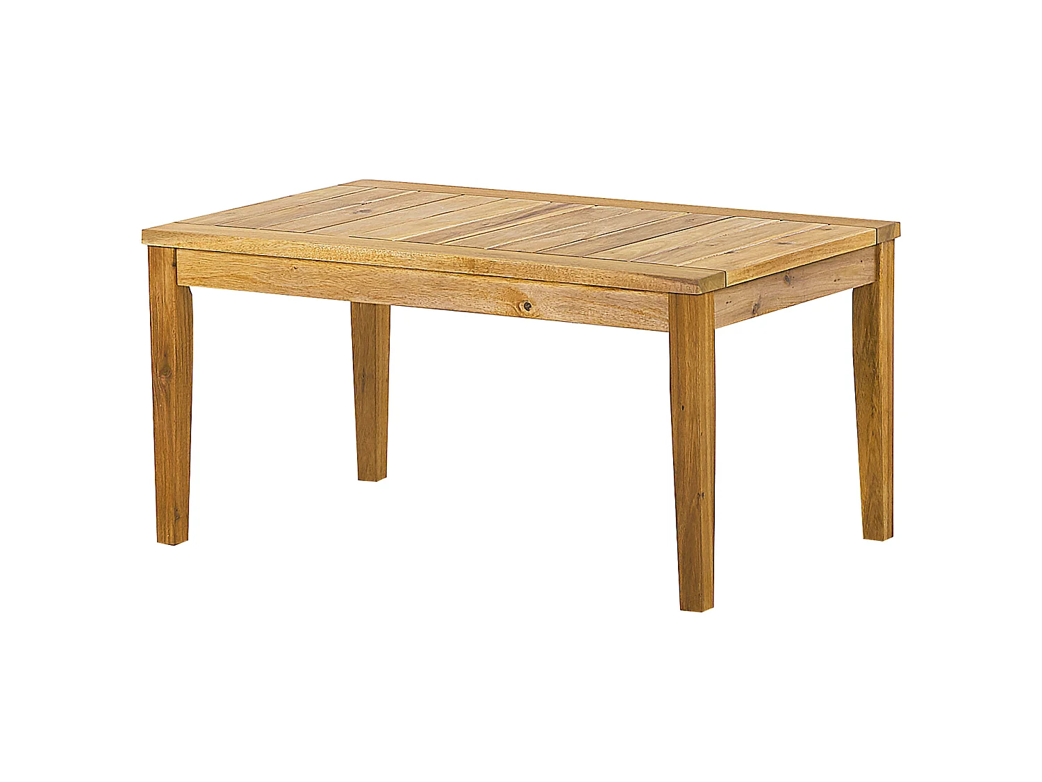 Garden Lounge Set with Table 4 Seater PALLANO Dark Grey Acacia Wood
