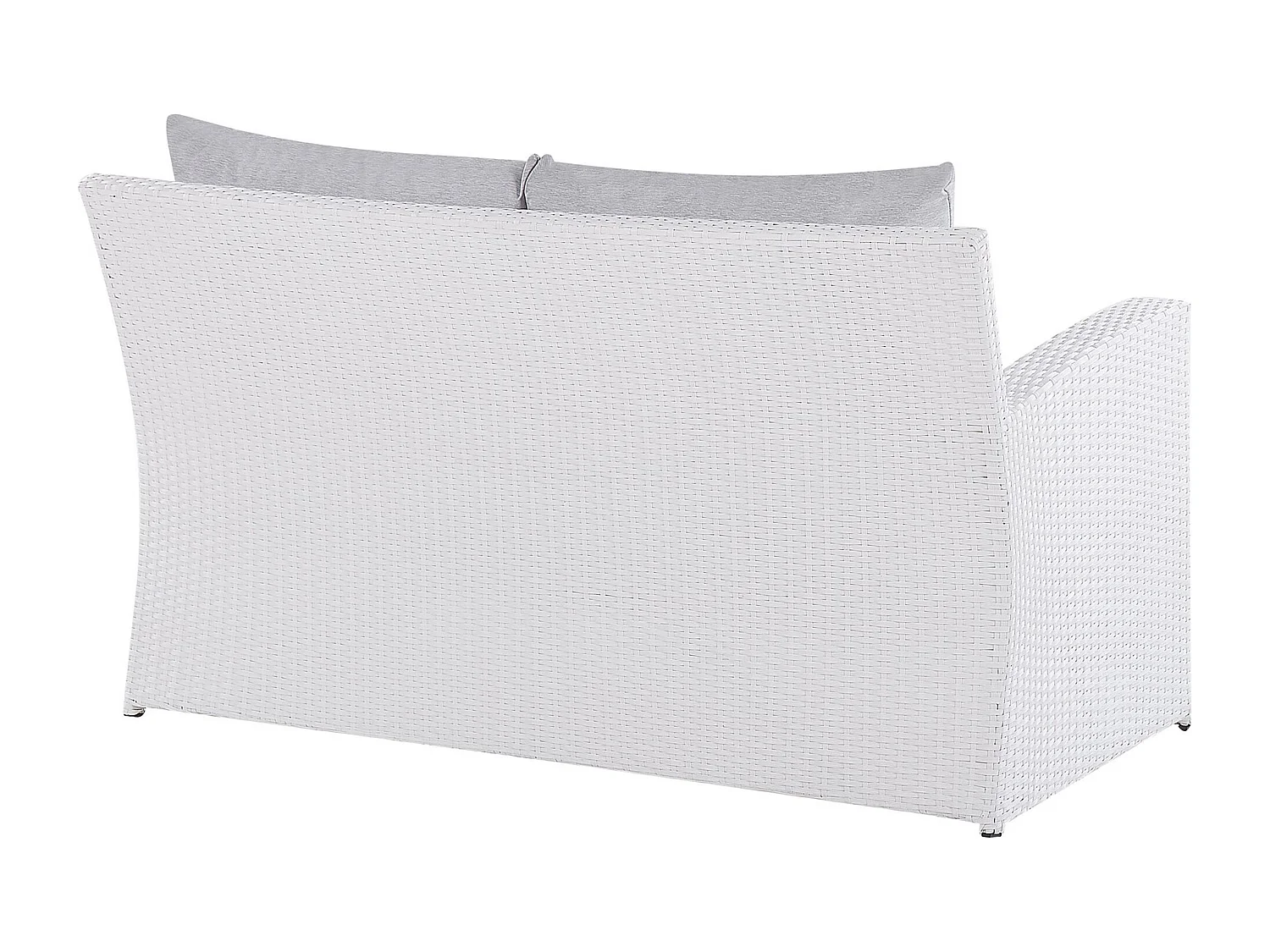 Conjunto de jardim com mesa 4 lugares MARINO Branco