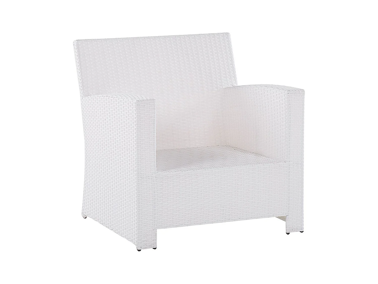 Conjunto de jardim com mesa 4 lugares MARINO Branco